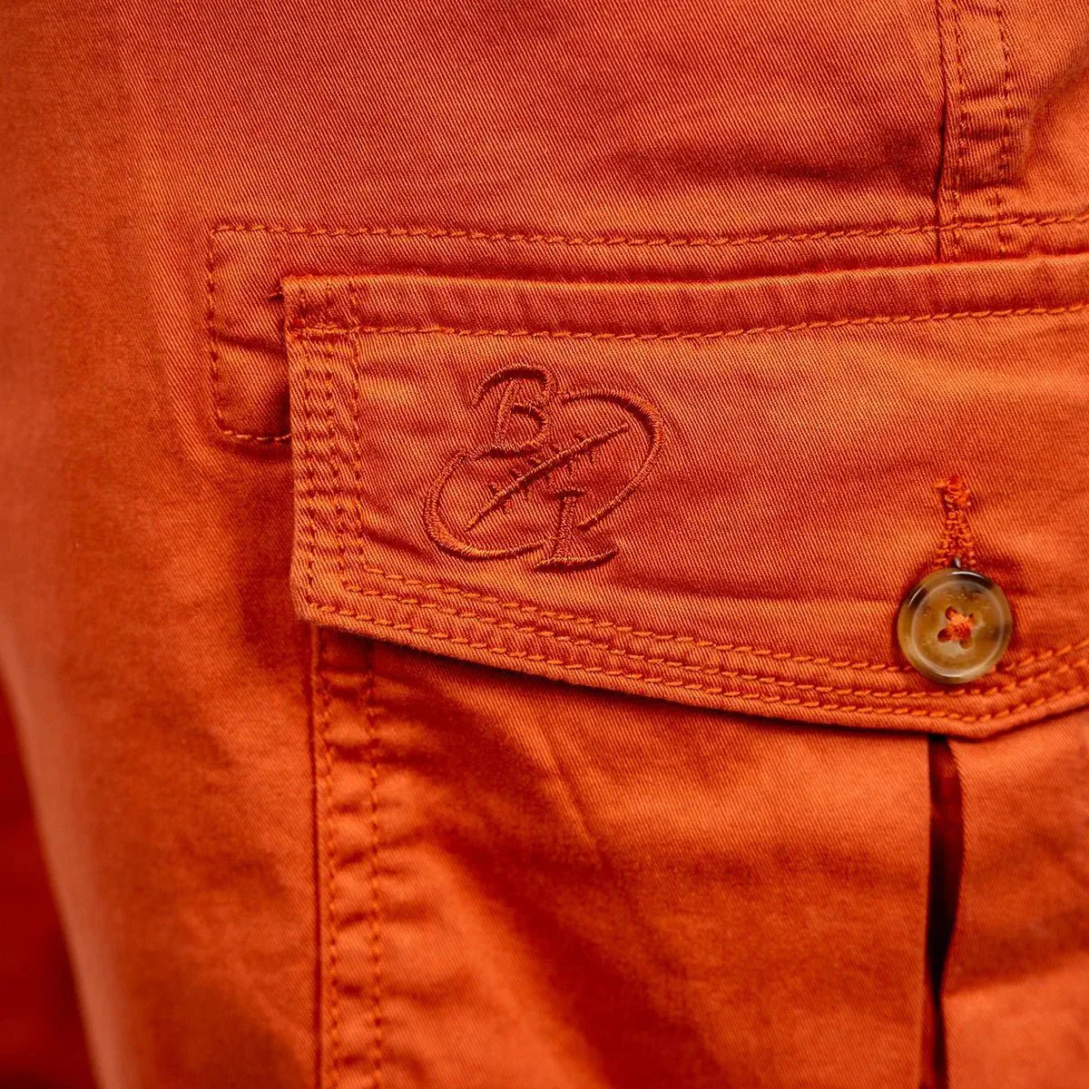 Bermuda cargo orange - Image 4
