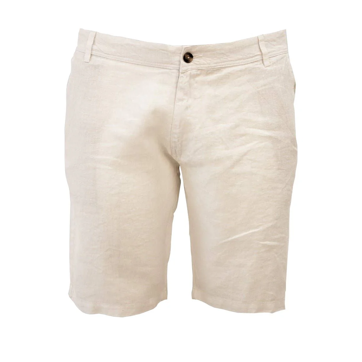 Bermuda chino blanc en lin