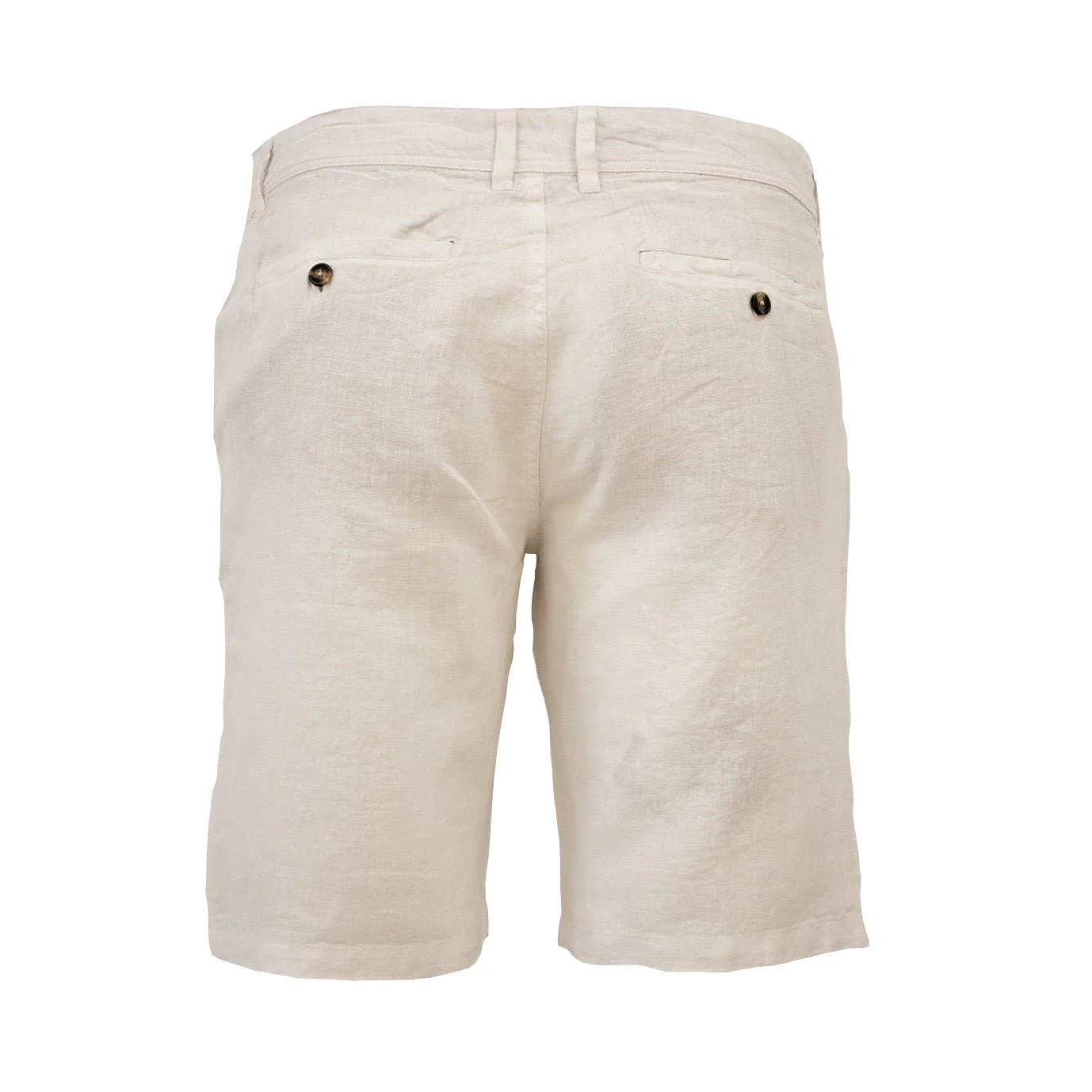 Bermuda chino blanc en lin - Image 2