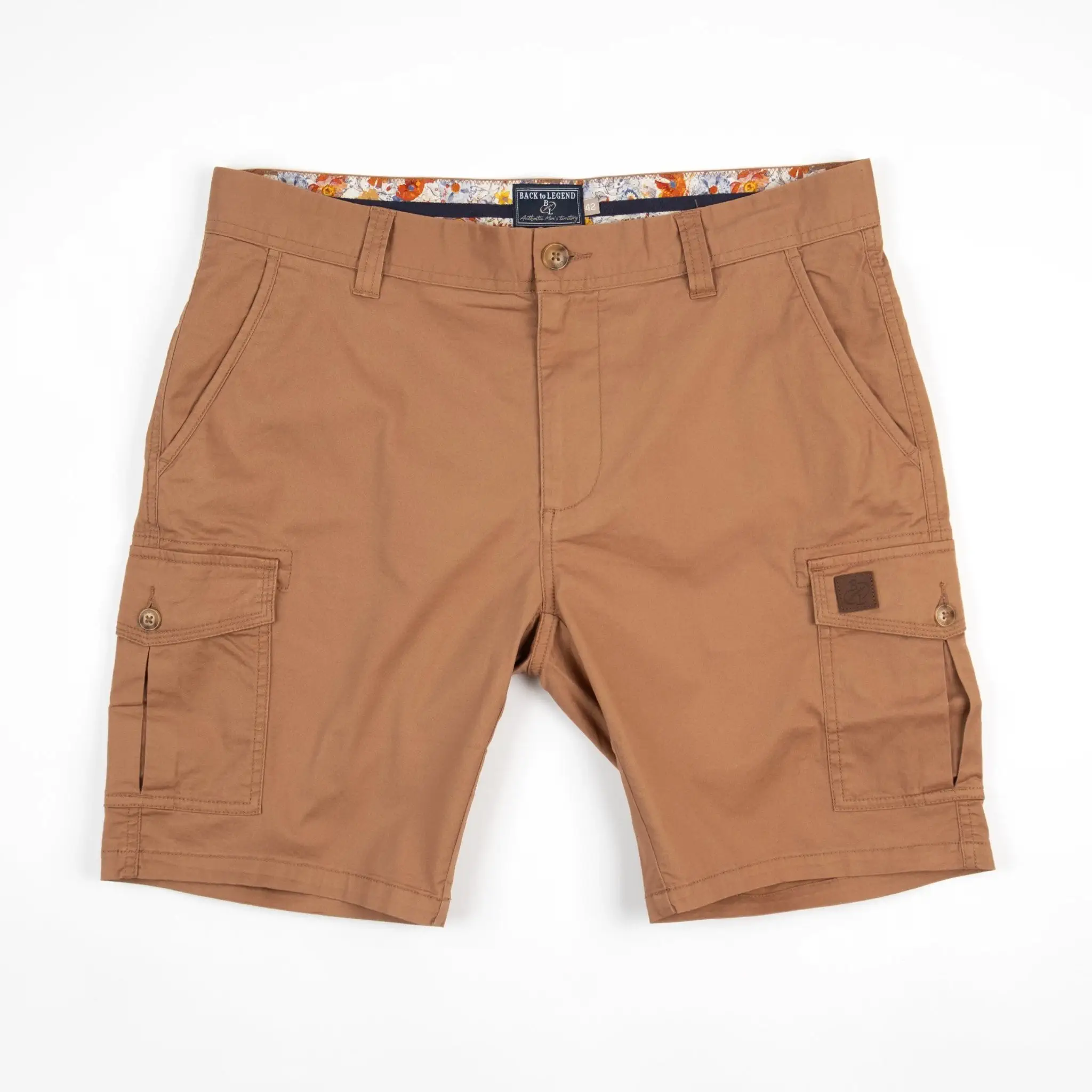 Bermuda coupe cargo marron - Image 4