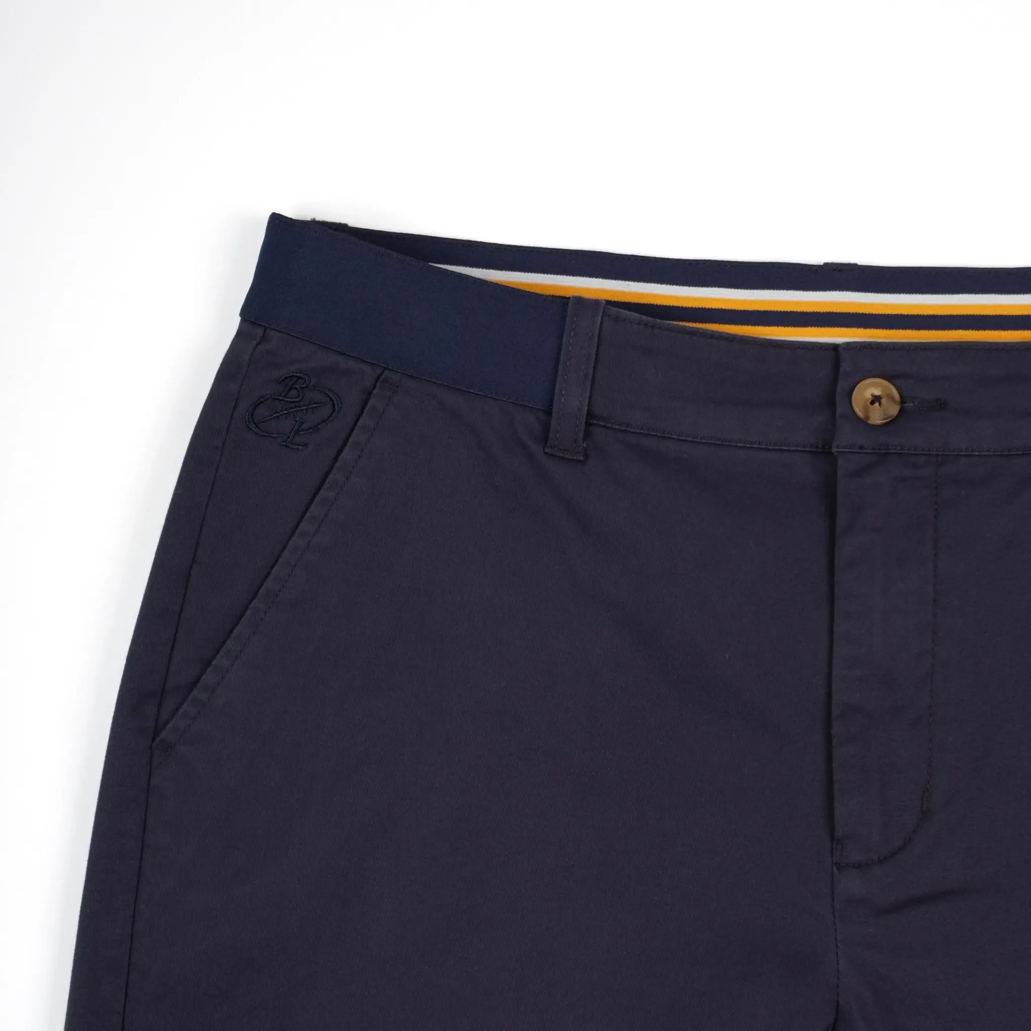 Bermuda coupe chino bleu marine - Image 7