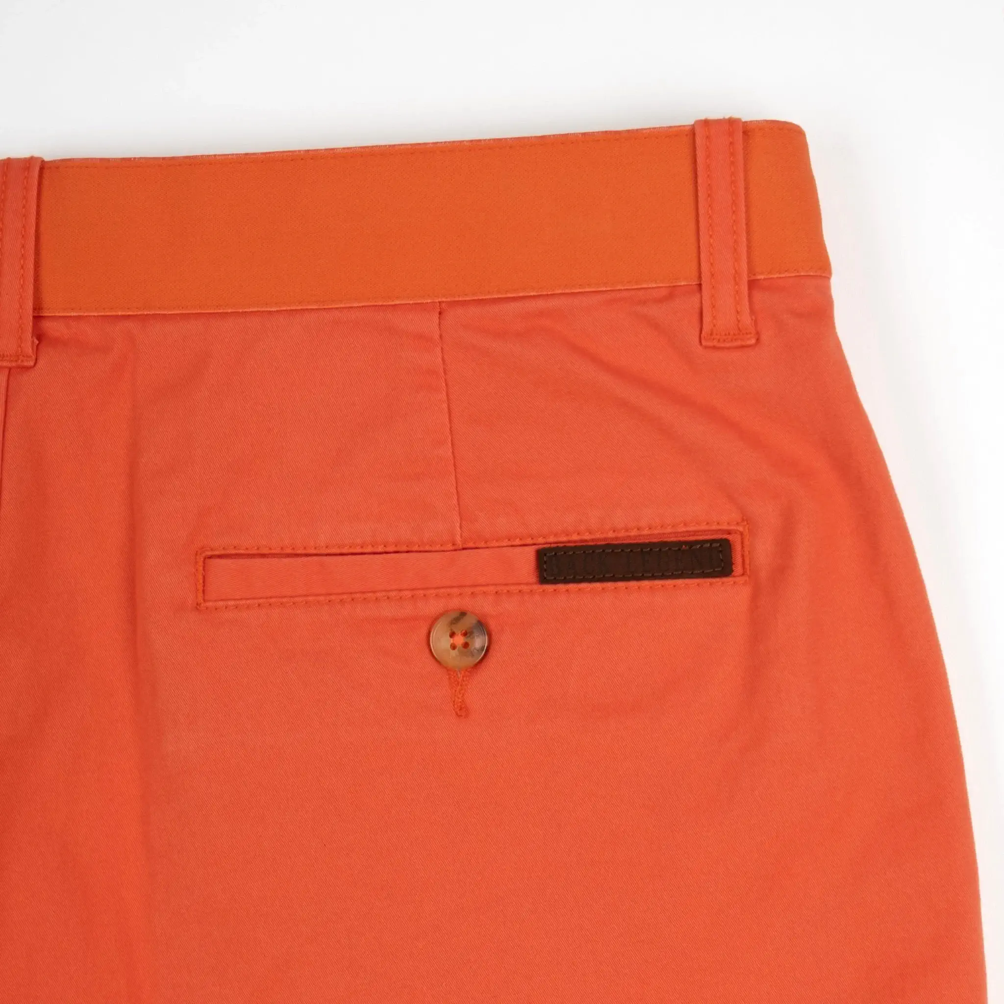 Bermuda coupe chino orange - Image 8