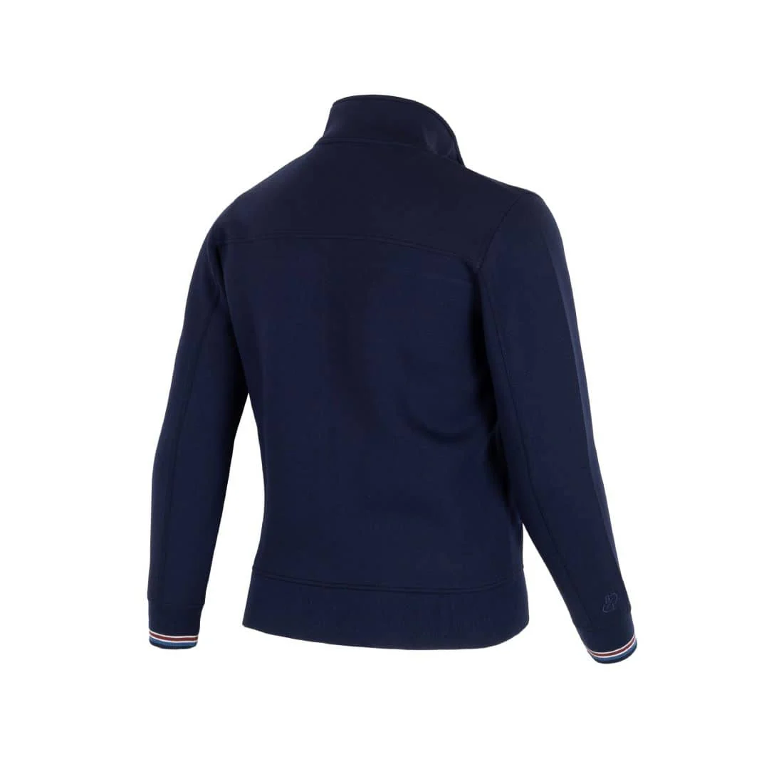 Blouson néoprène bleu marine - Image 4
