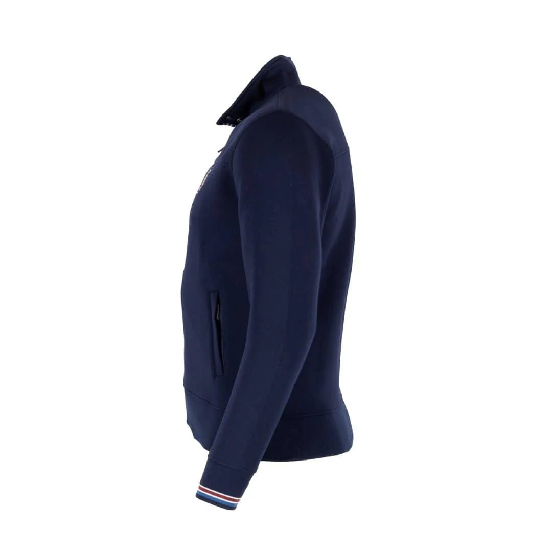 Blouson néoprène bleu marine - Image 5