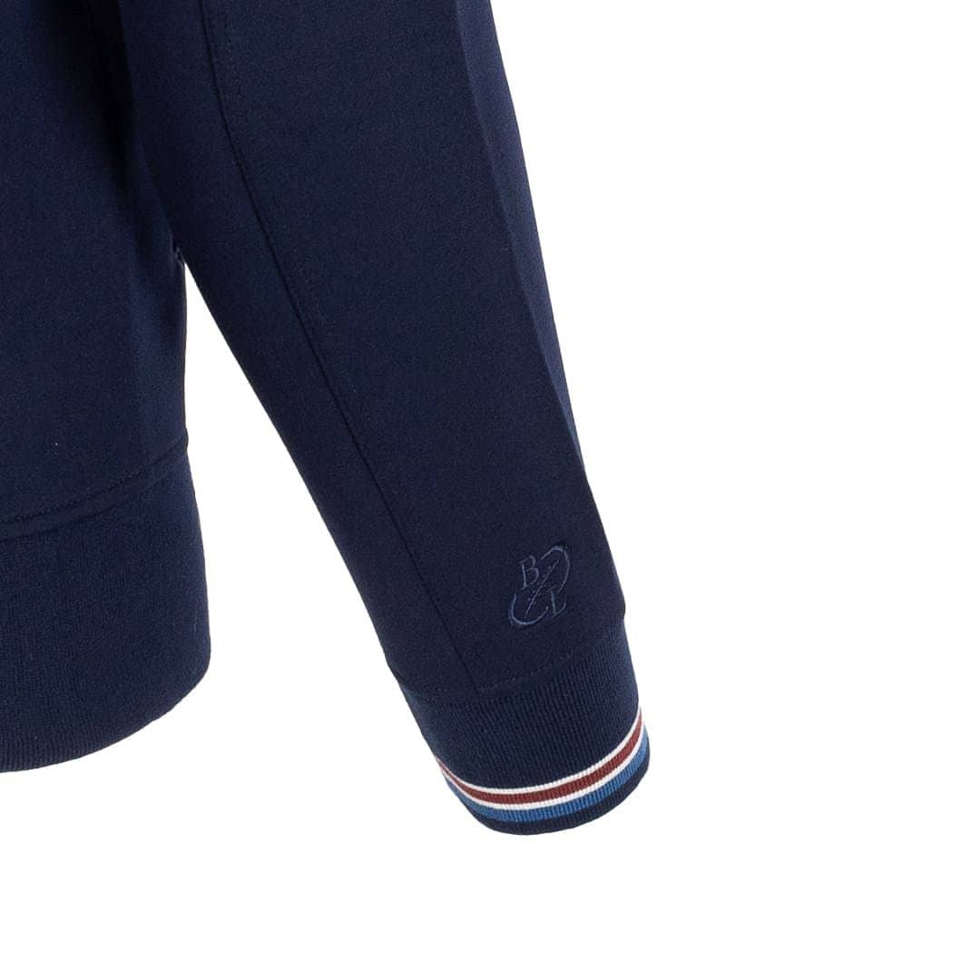 Blouson néoprène bleu marine - Image 8
