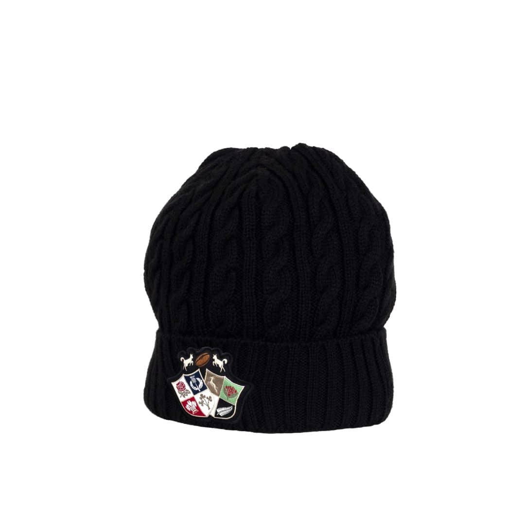 Bonnet noir Barbarians doublé polaire - Image 4