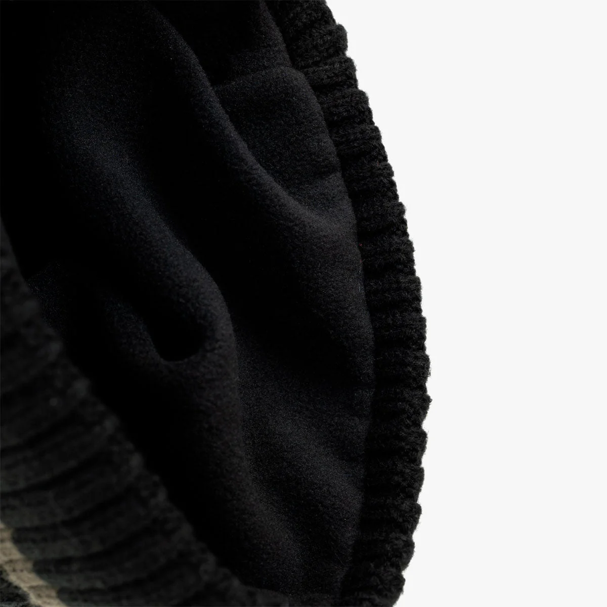 Bonnet tricoté - Noir - Image 3
