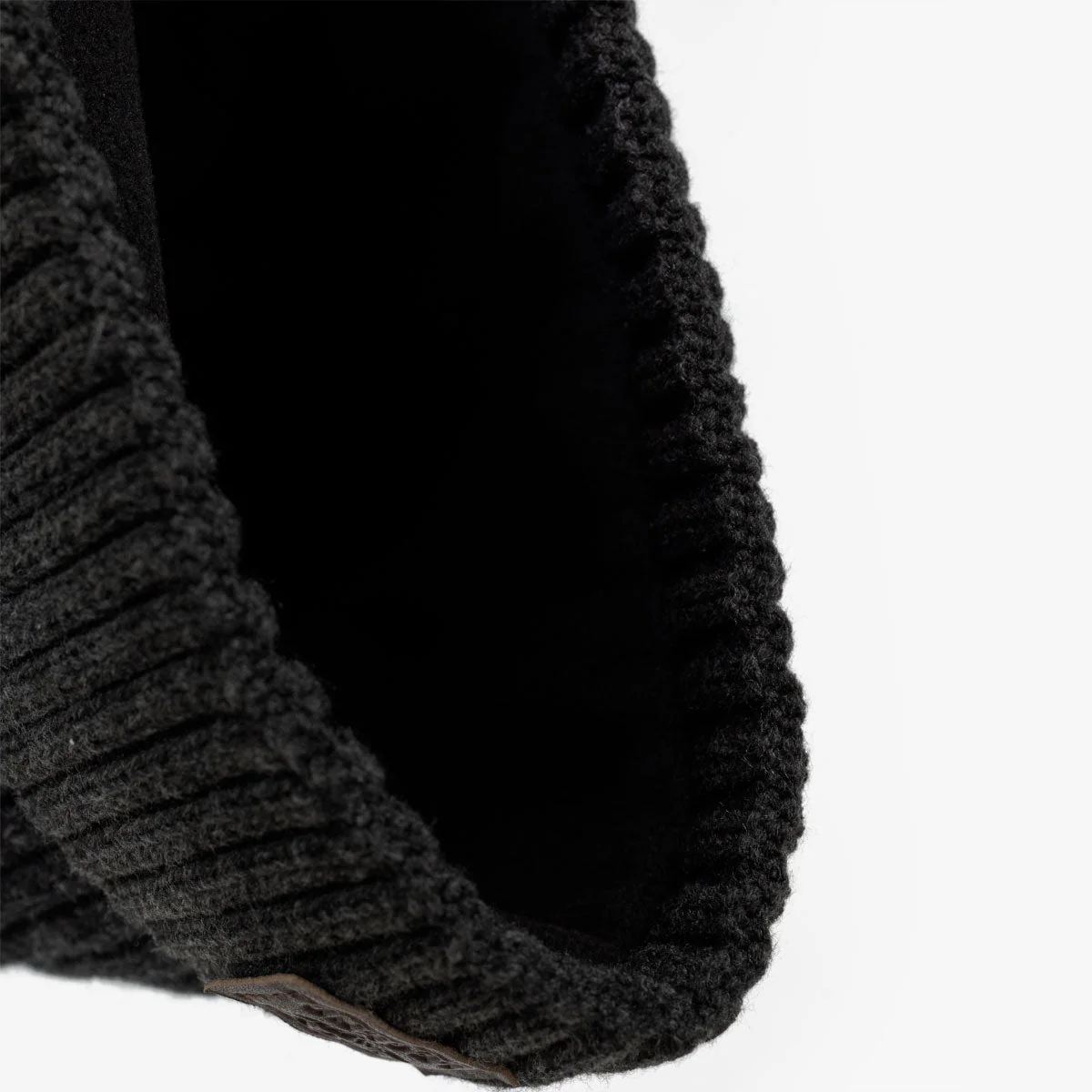Bonnet tricoté - Noir - Image 3