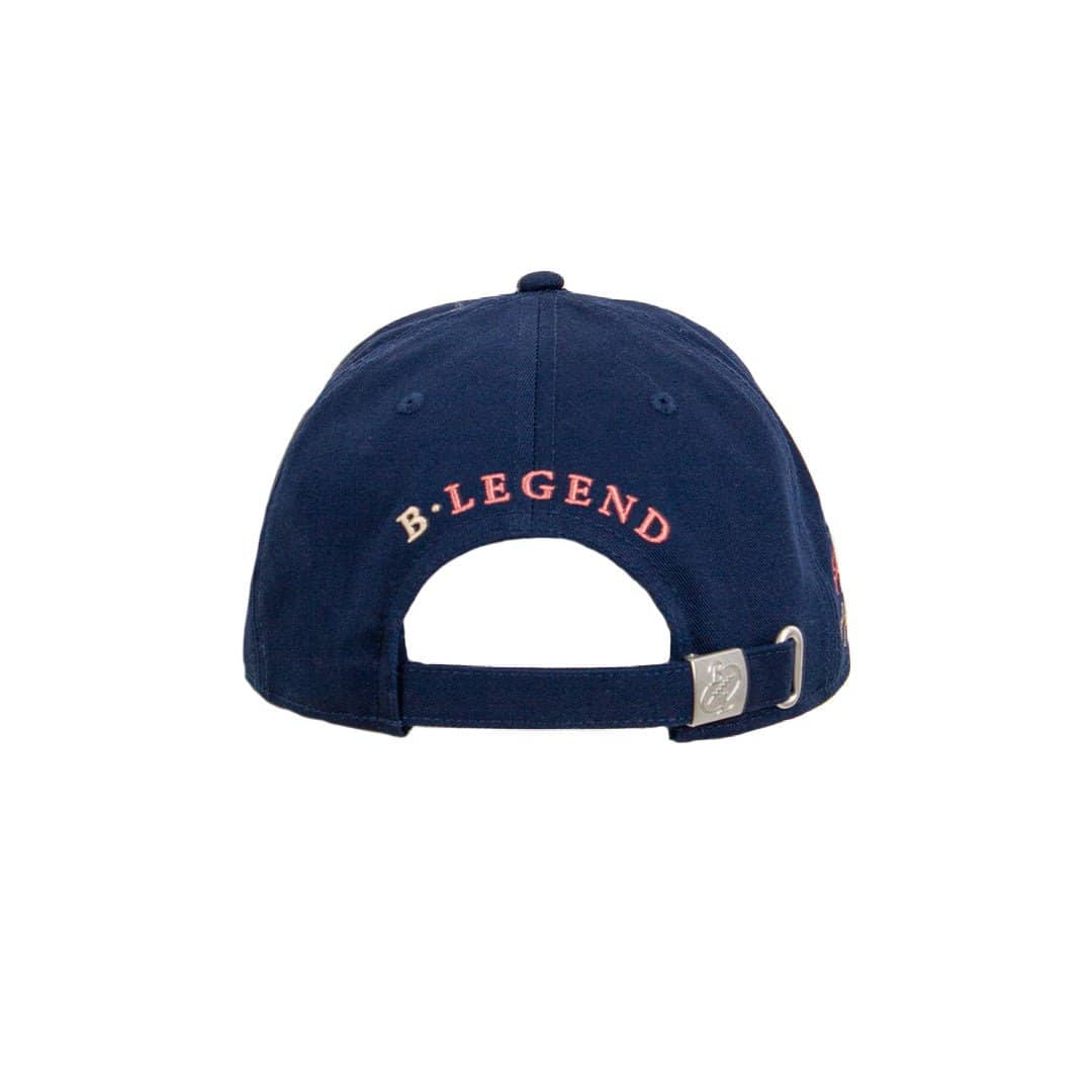 Casquette bleu marine 5 panneaux B.Legend - Image 3