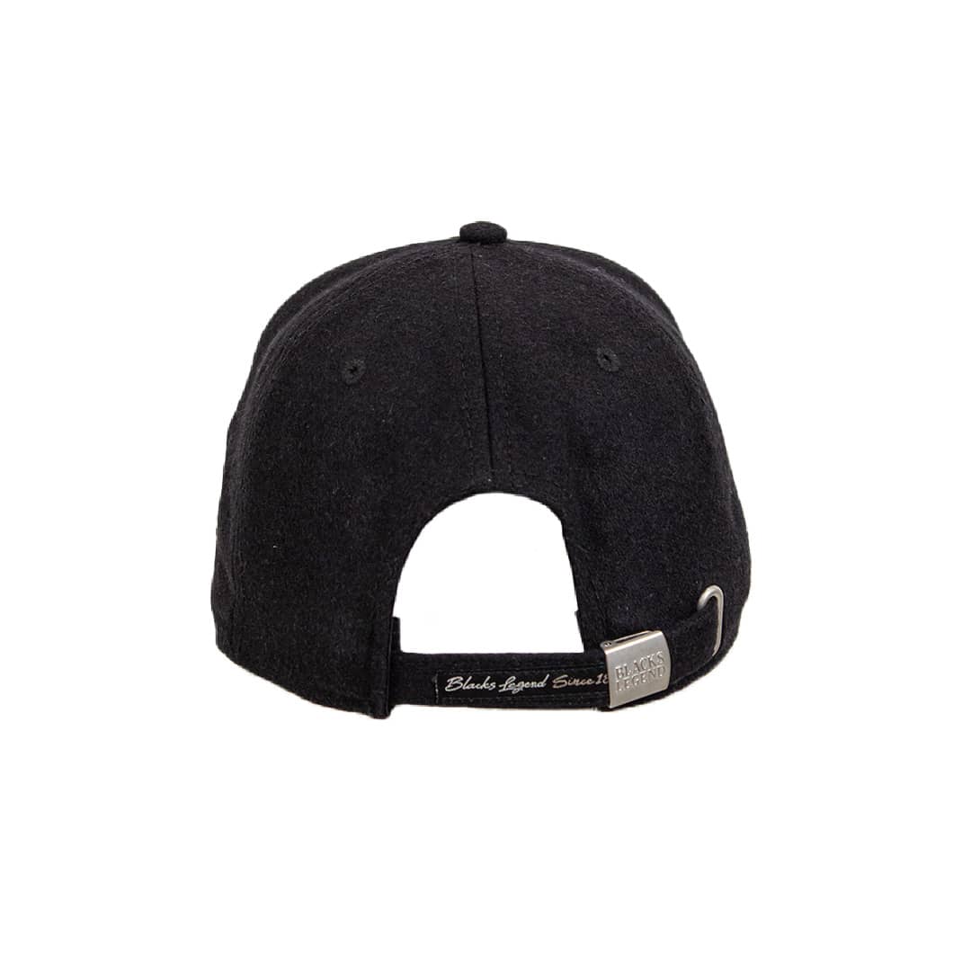 Casquette noire en laine blason Blacks Legend - Image 4