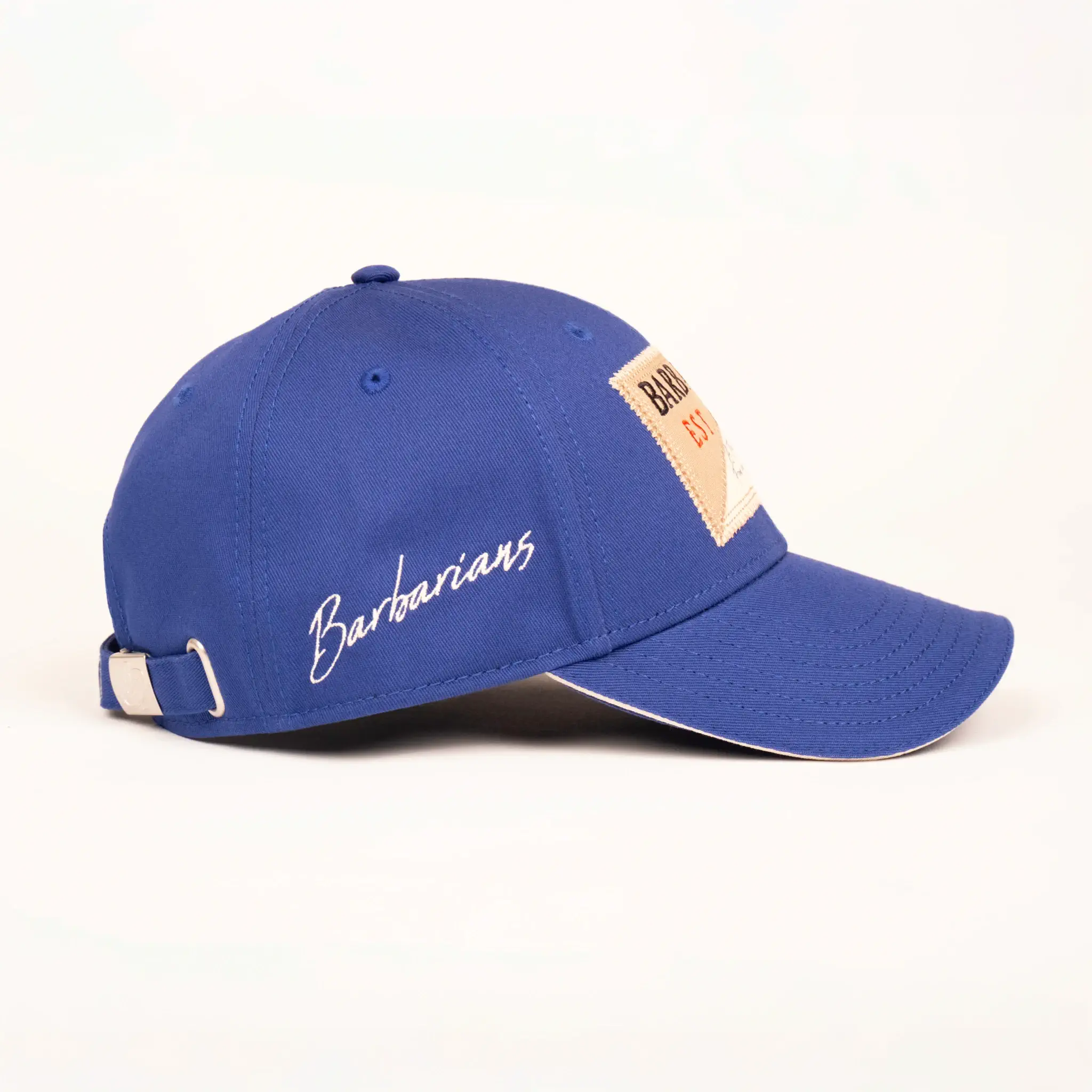 Casquette patch Barbarians bleu roi - Image 4