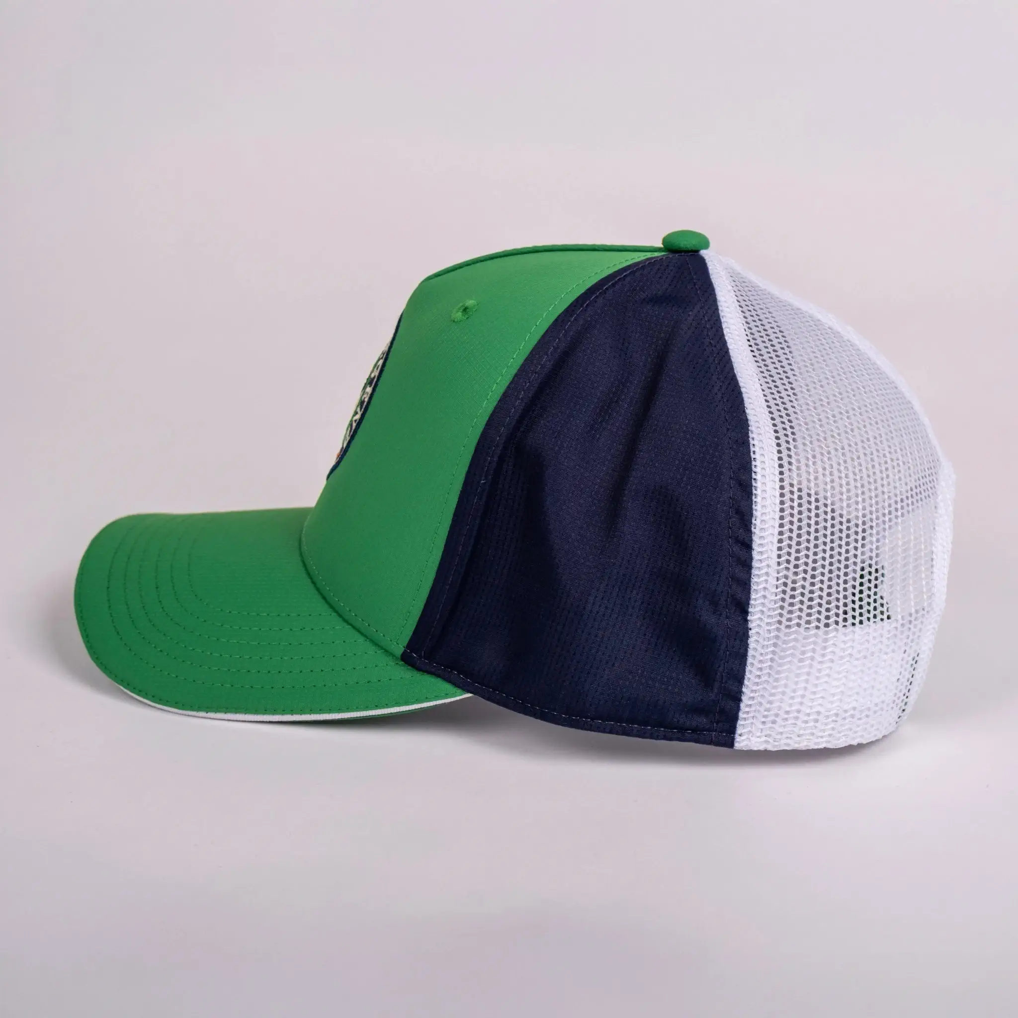 Casquette tricolore verte bleue et blanche - Image 5