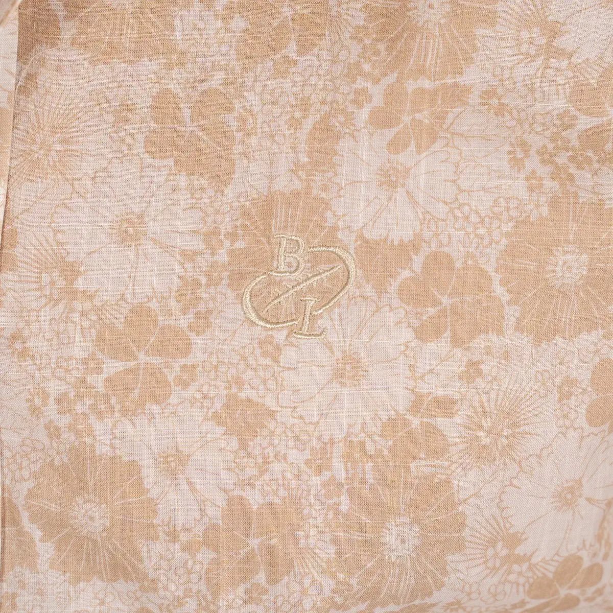 Chemise beige imprimé fleuri - Image 4