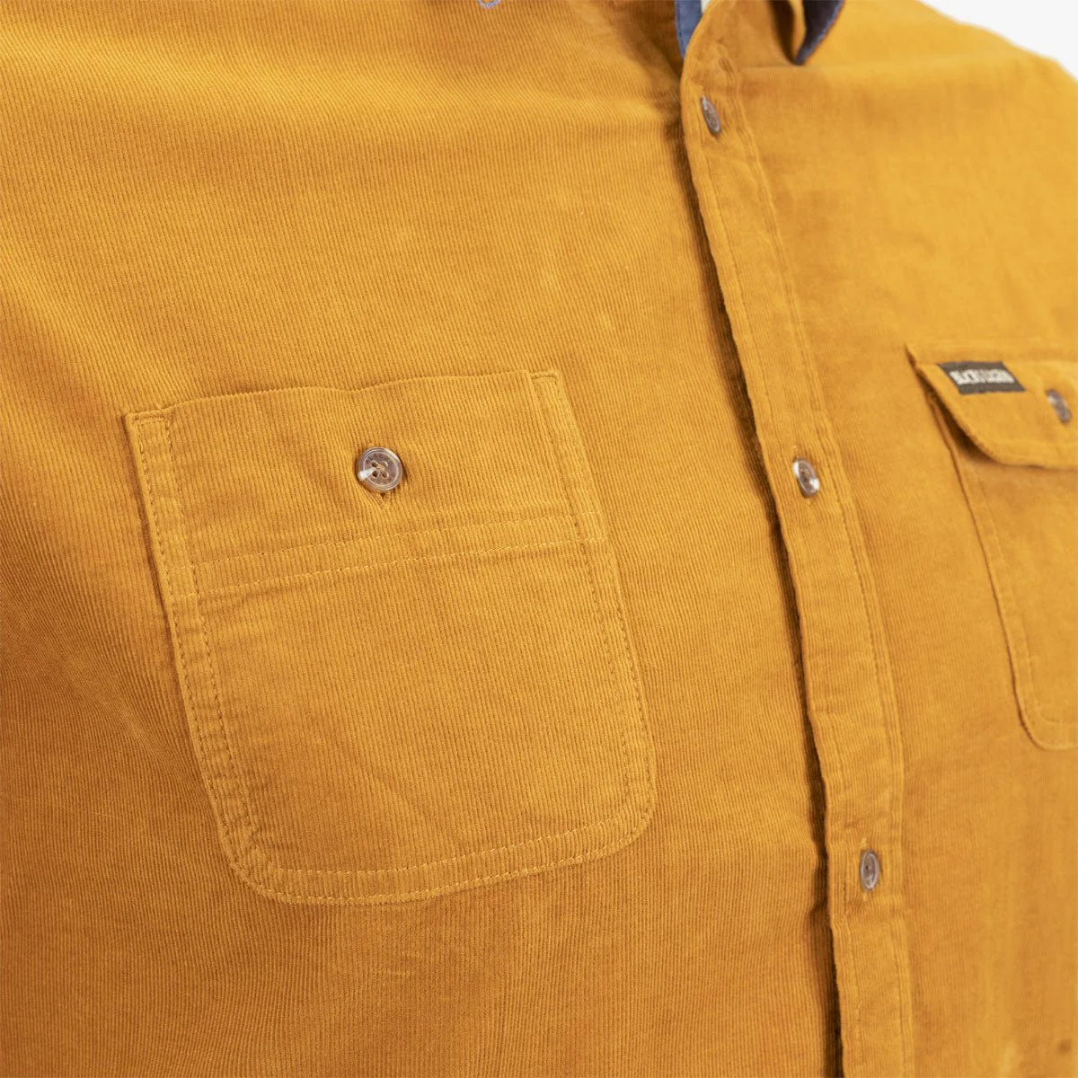 Chemise ml jaune en velours - Image 4