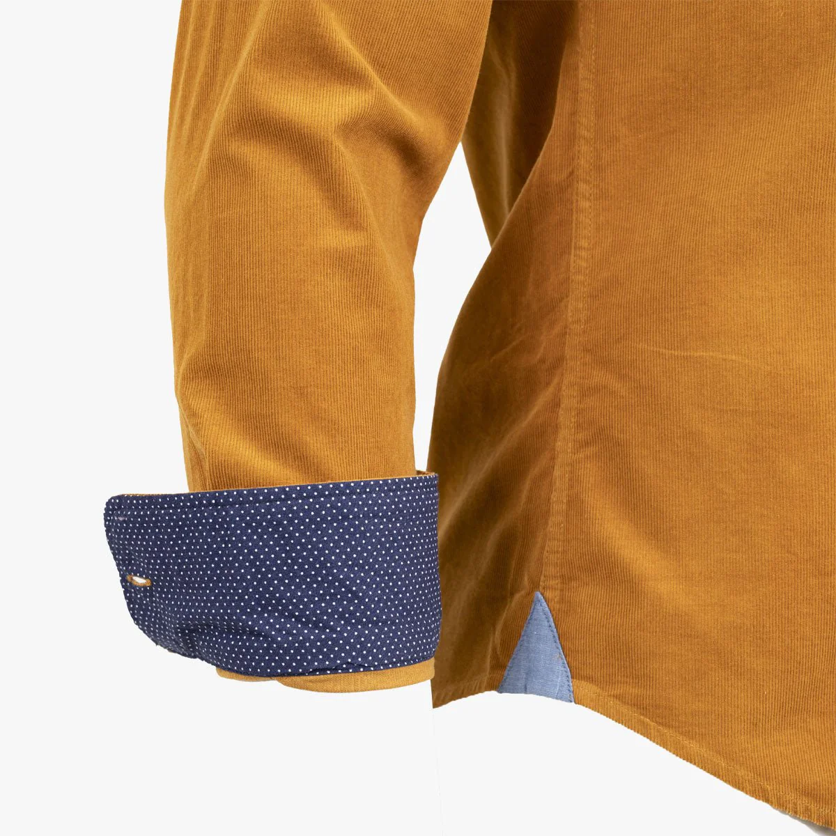 Chemise ml jaune en velours - Image 5
