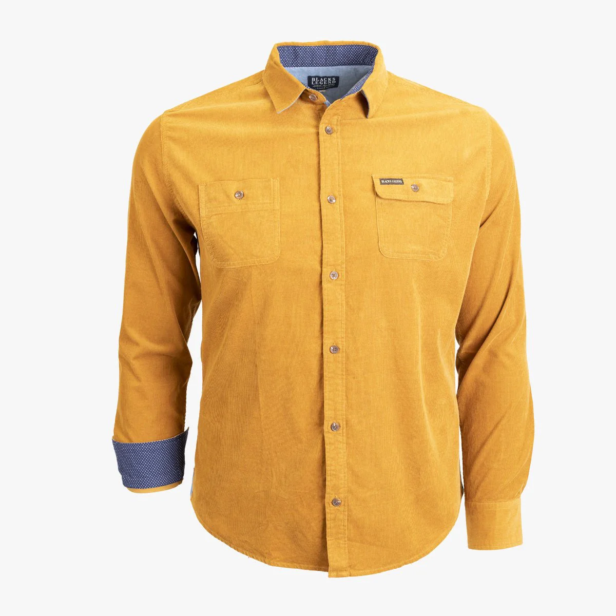 Chemise ml jaune en velours - Image 8