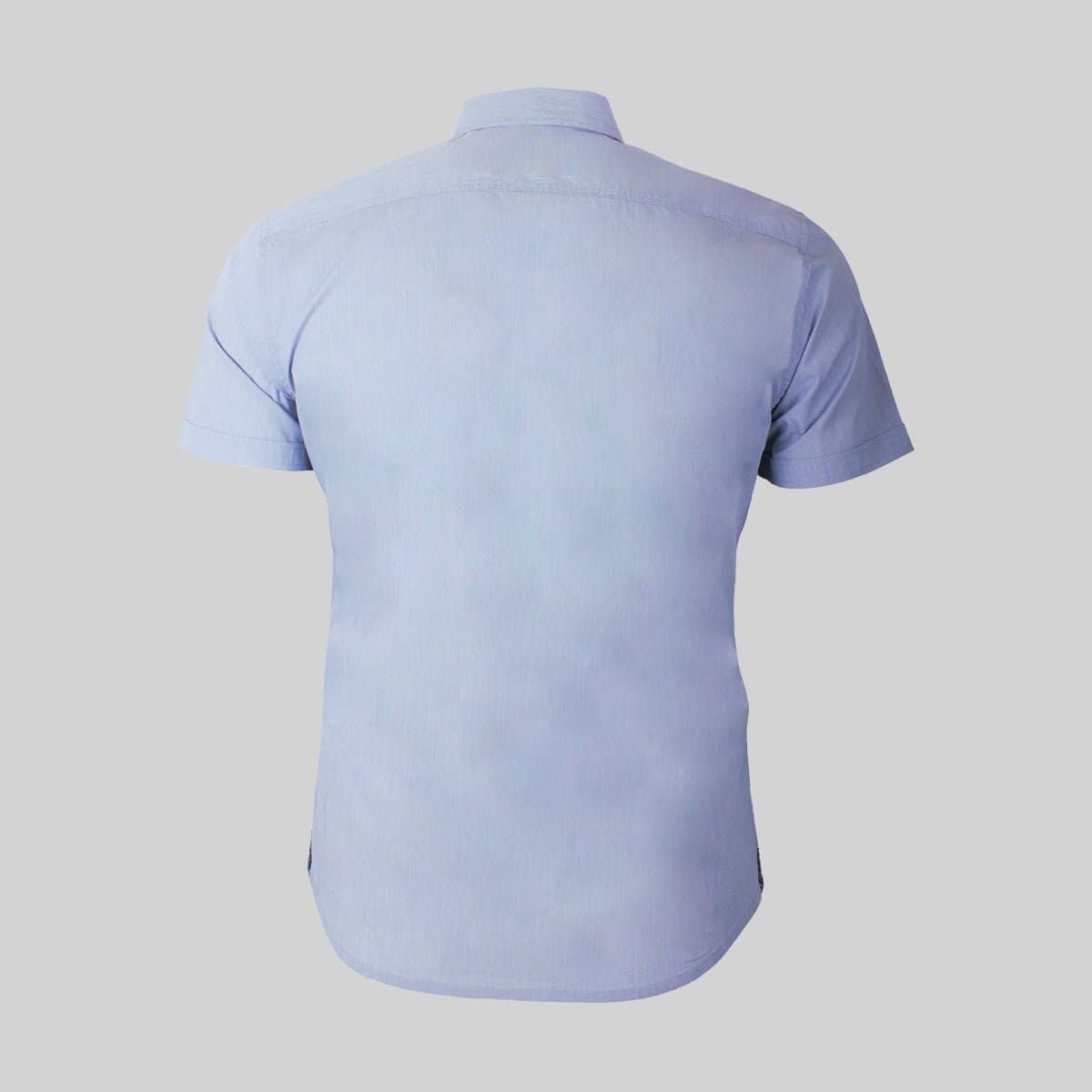 Chemise bleu ciel à micro rayures - Image 3