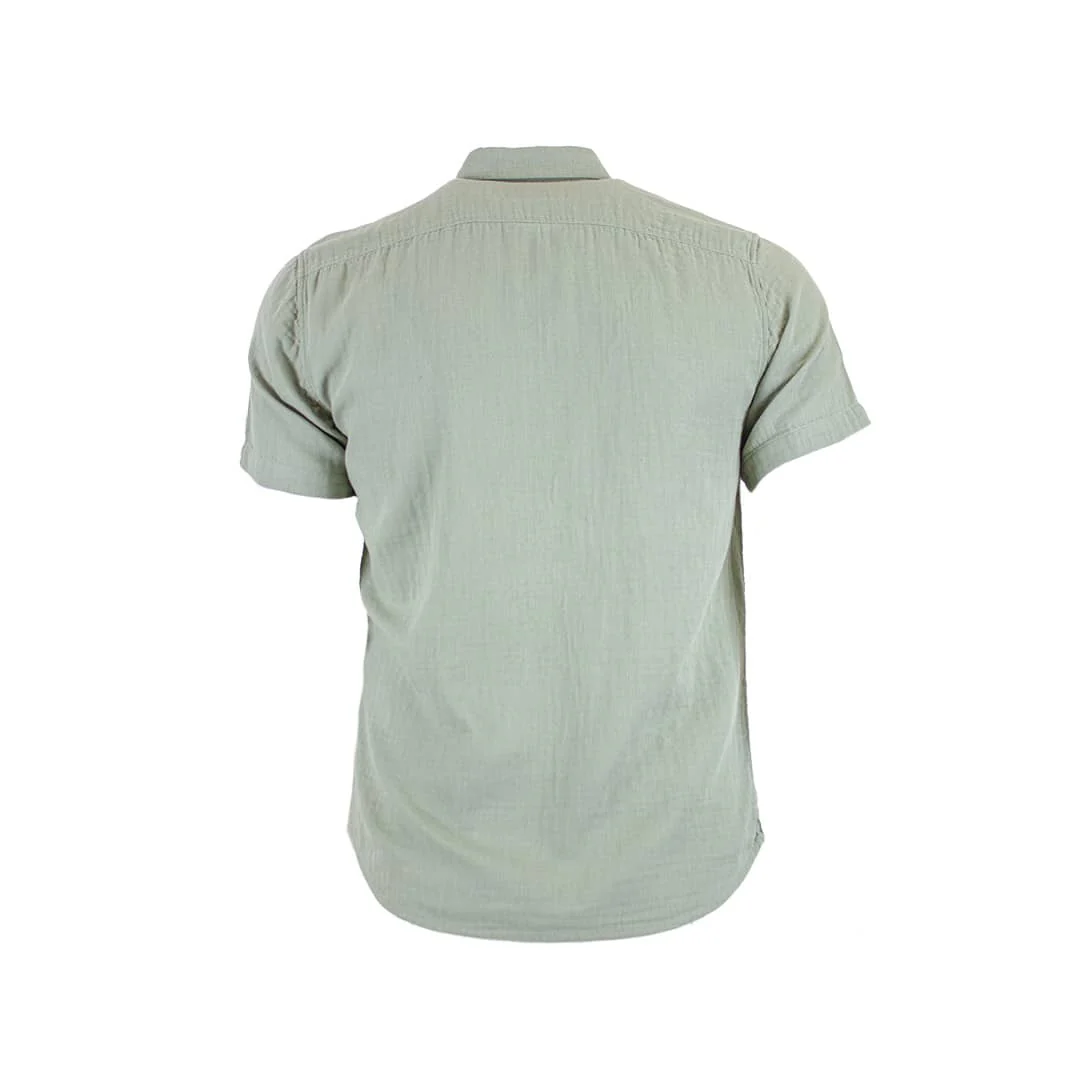 Chemise verte en gaze de coton - Image 2
