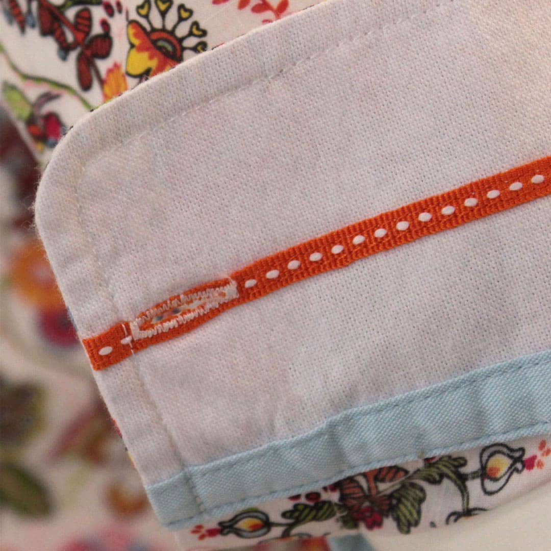 Chemise ml blanche imprimé fleuri multicolore - Image 2