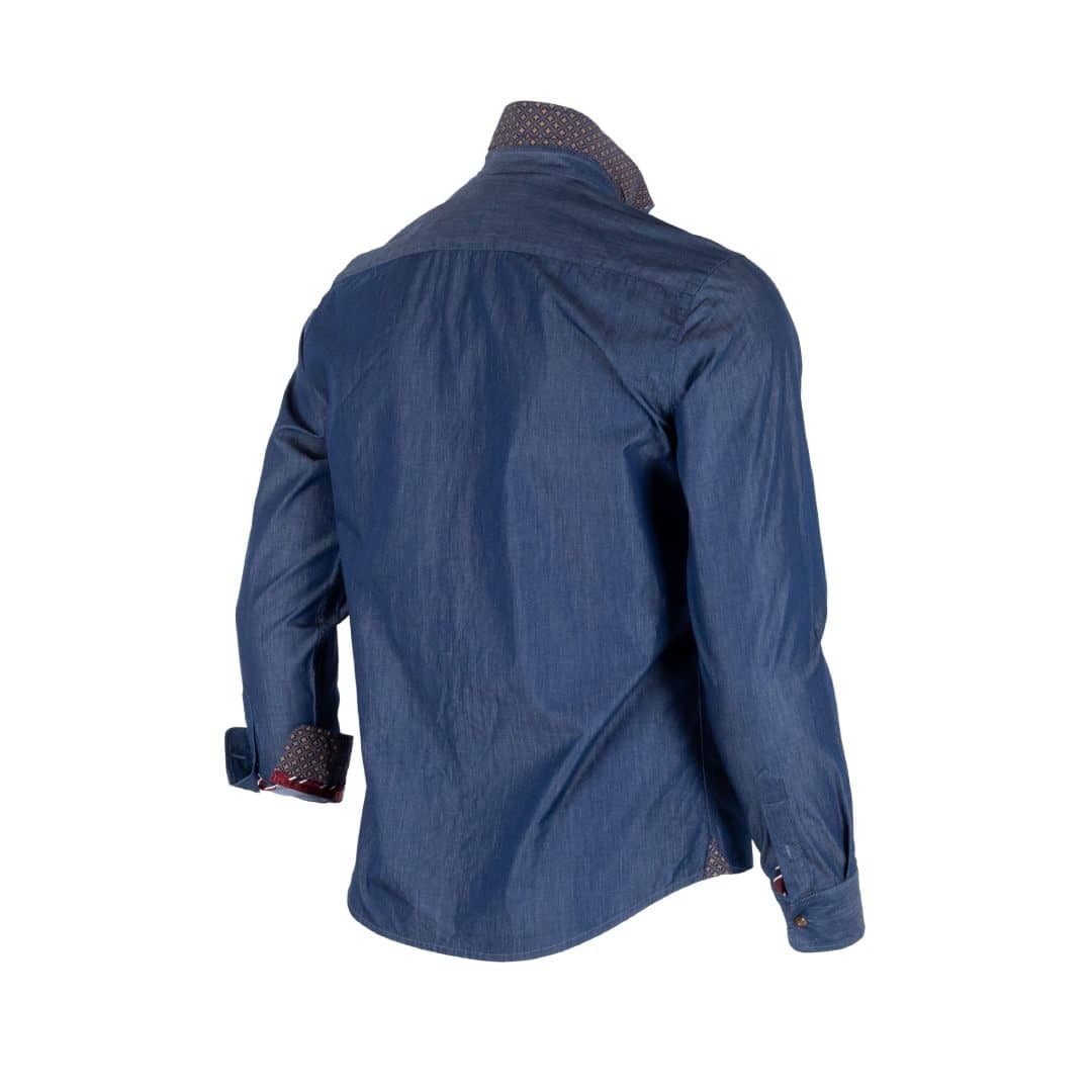 Chemise ml Back to Legend en chambray foncé - Image 2