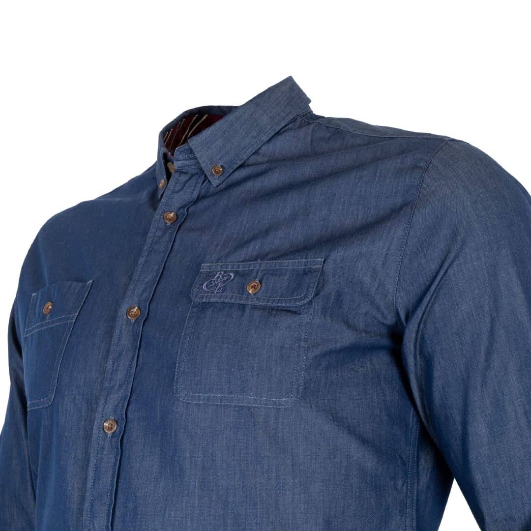 Chemise ml Back to Legend en chambray foncé - Image 5