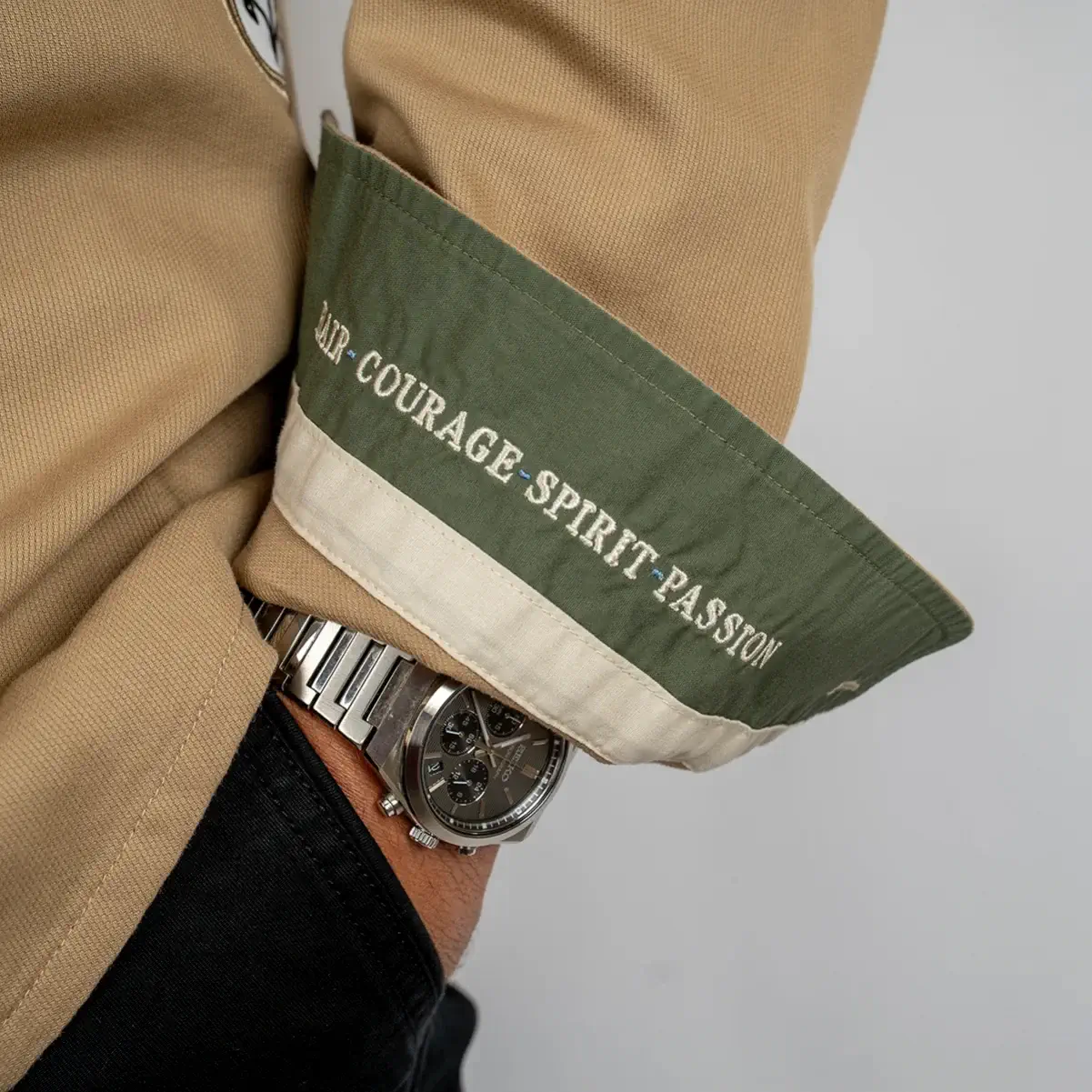 Chemise ml beige Barbarians - Image 3