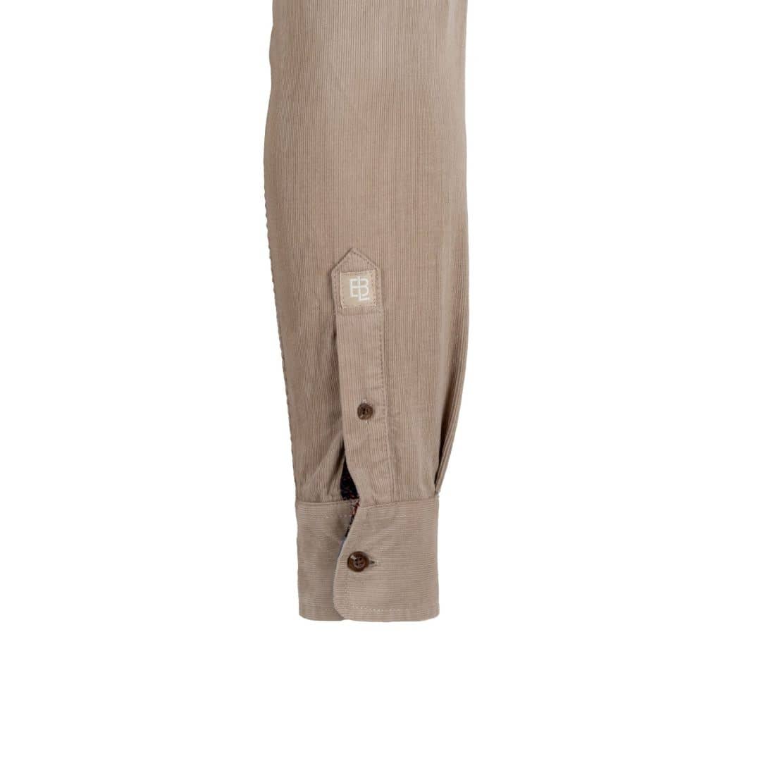Chemise ml beige en velours côtelé - Image 10