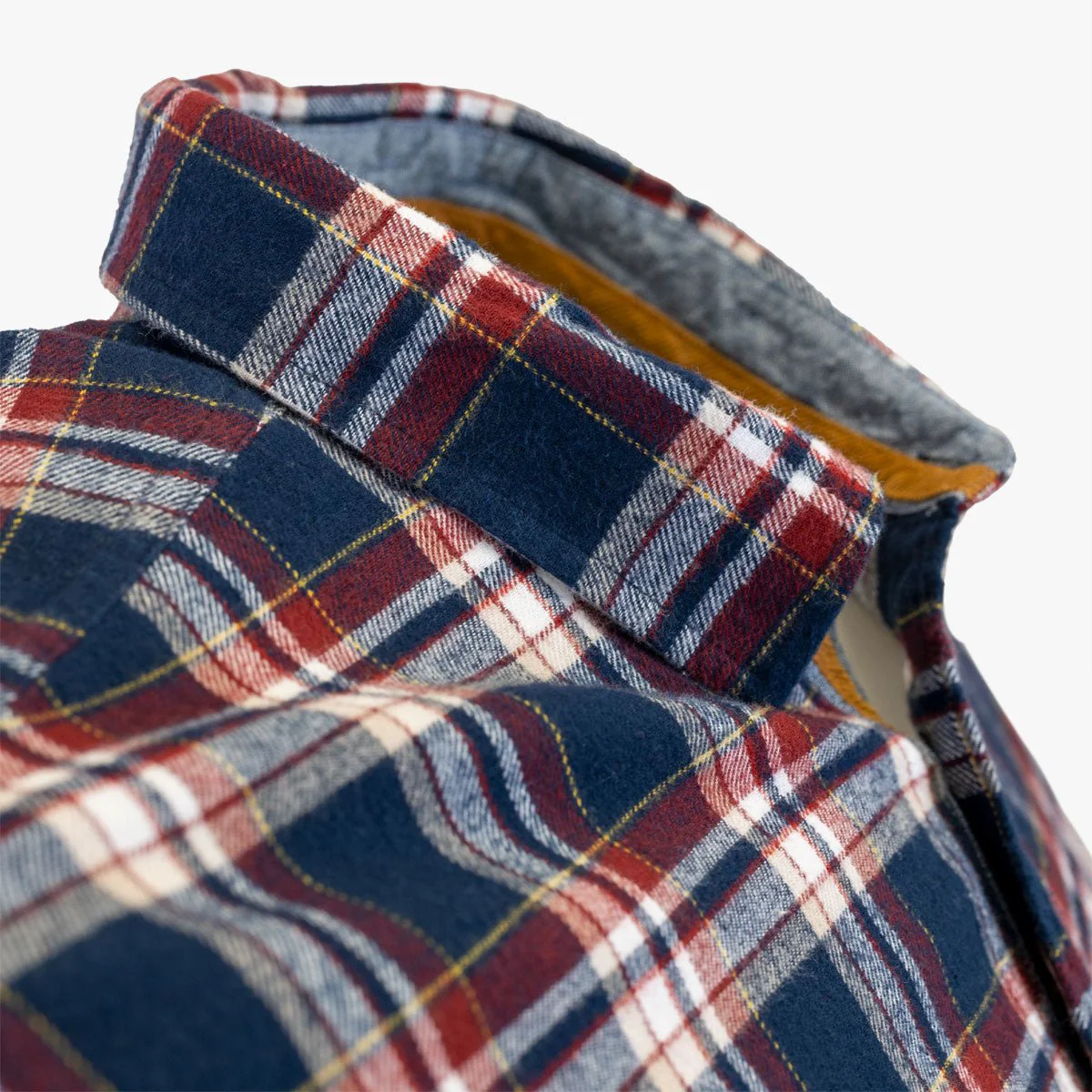 Chemise ml bleu marine à carreaux - Image 5