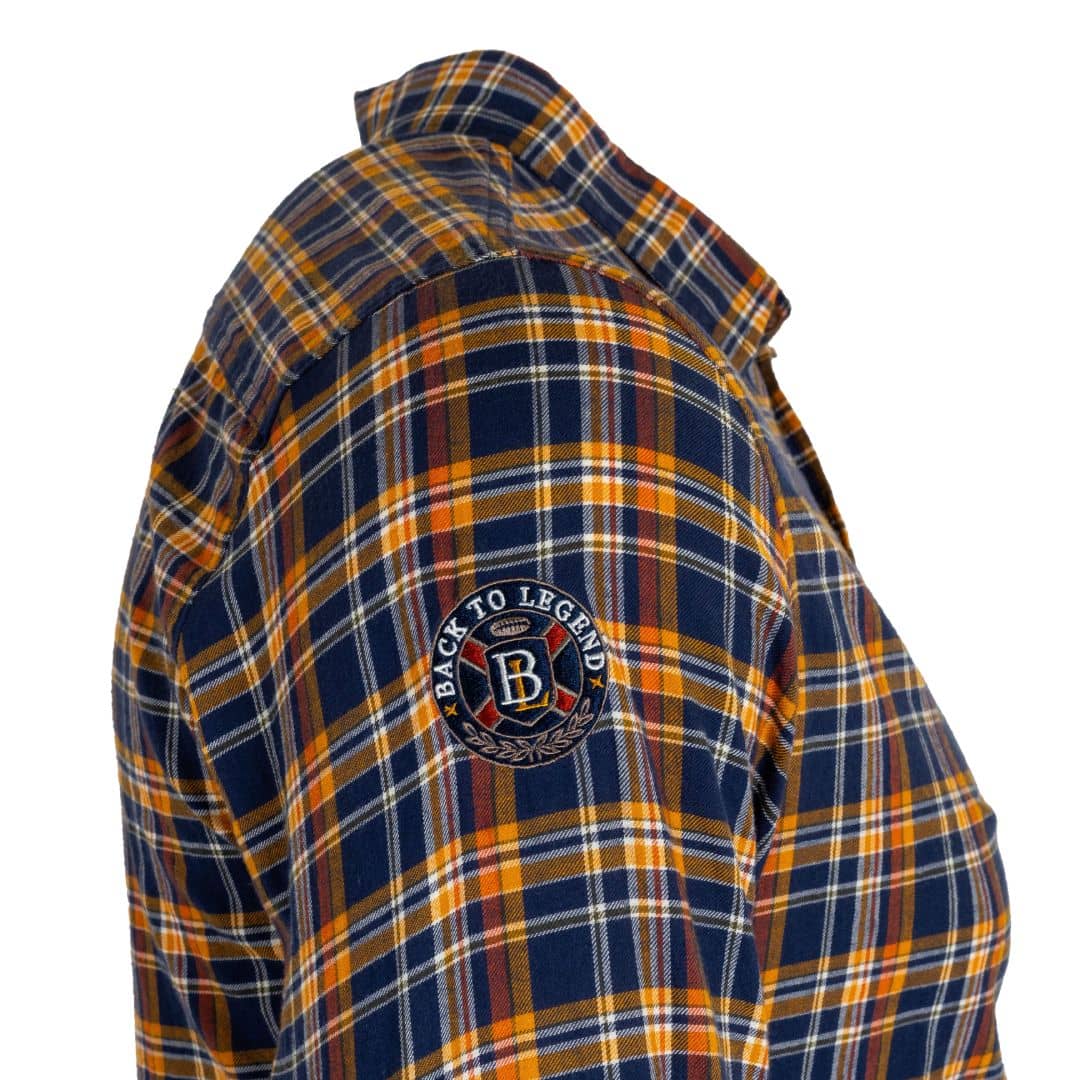 Chemise ml marron en flanelle brossée - Image 5