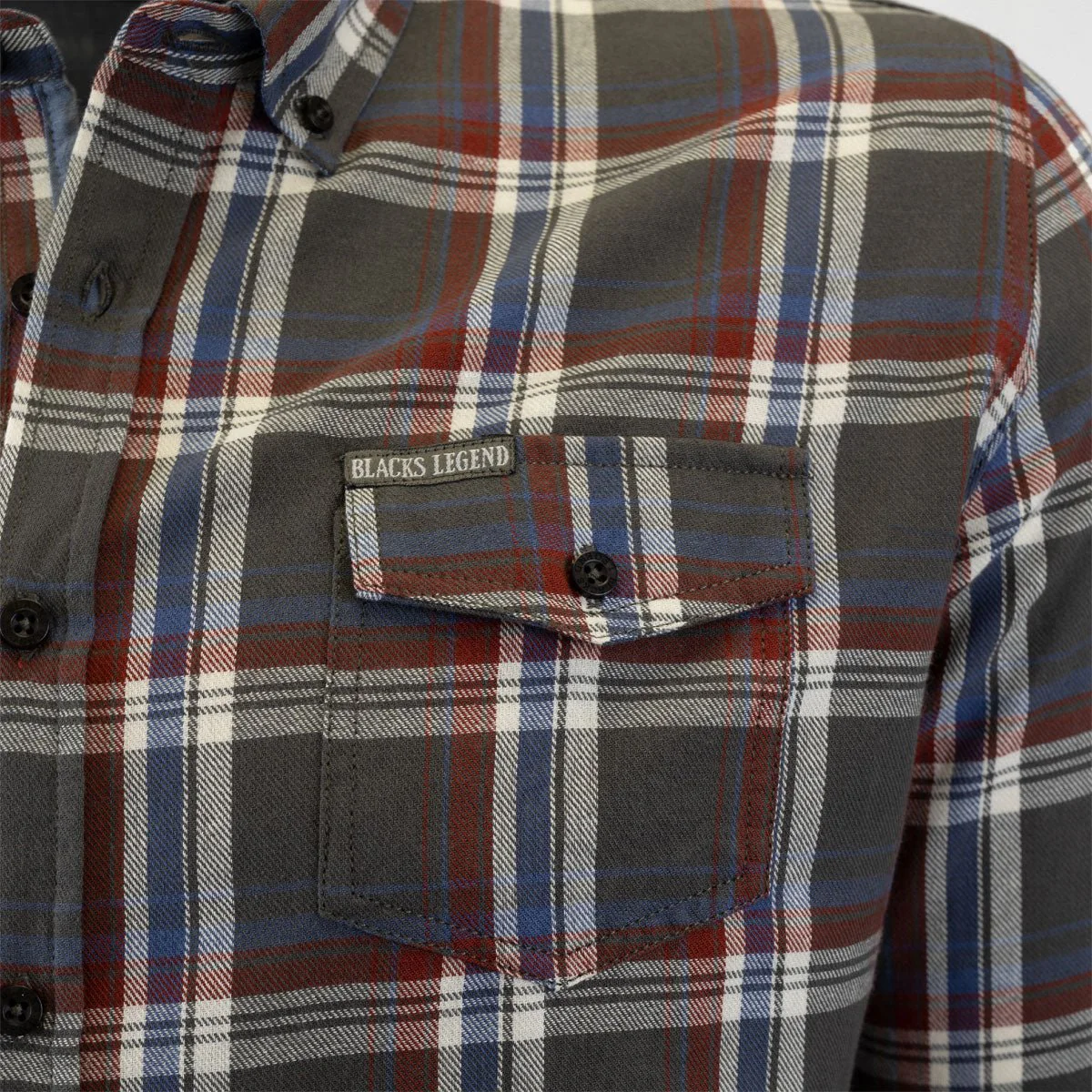 Chemise ml verte à carreaux - Image 5