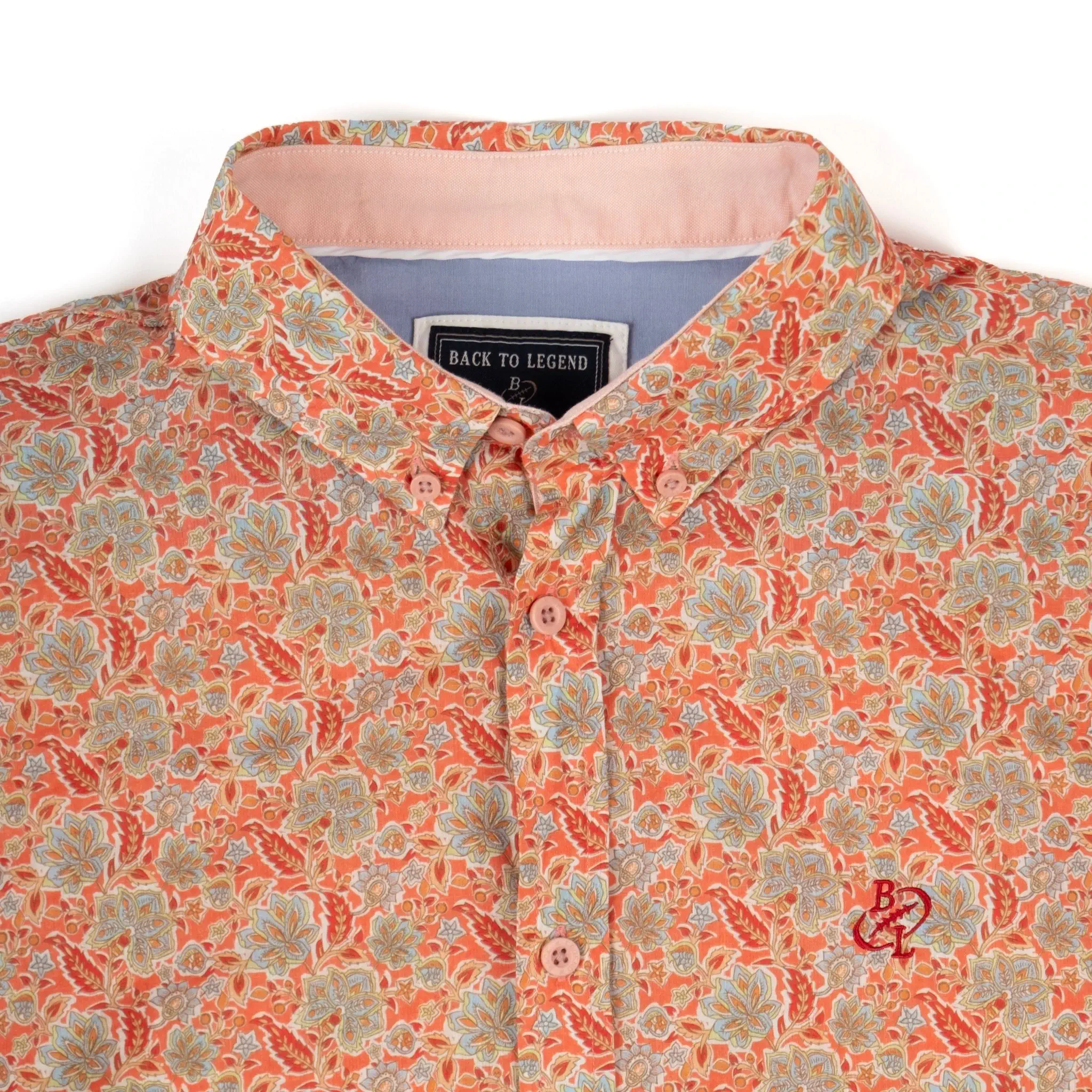 Chemise rose à motif floral - Image 5
