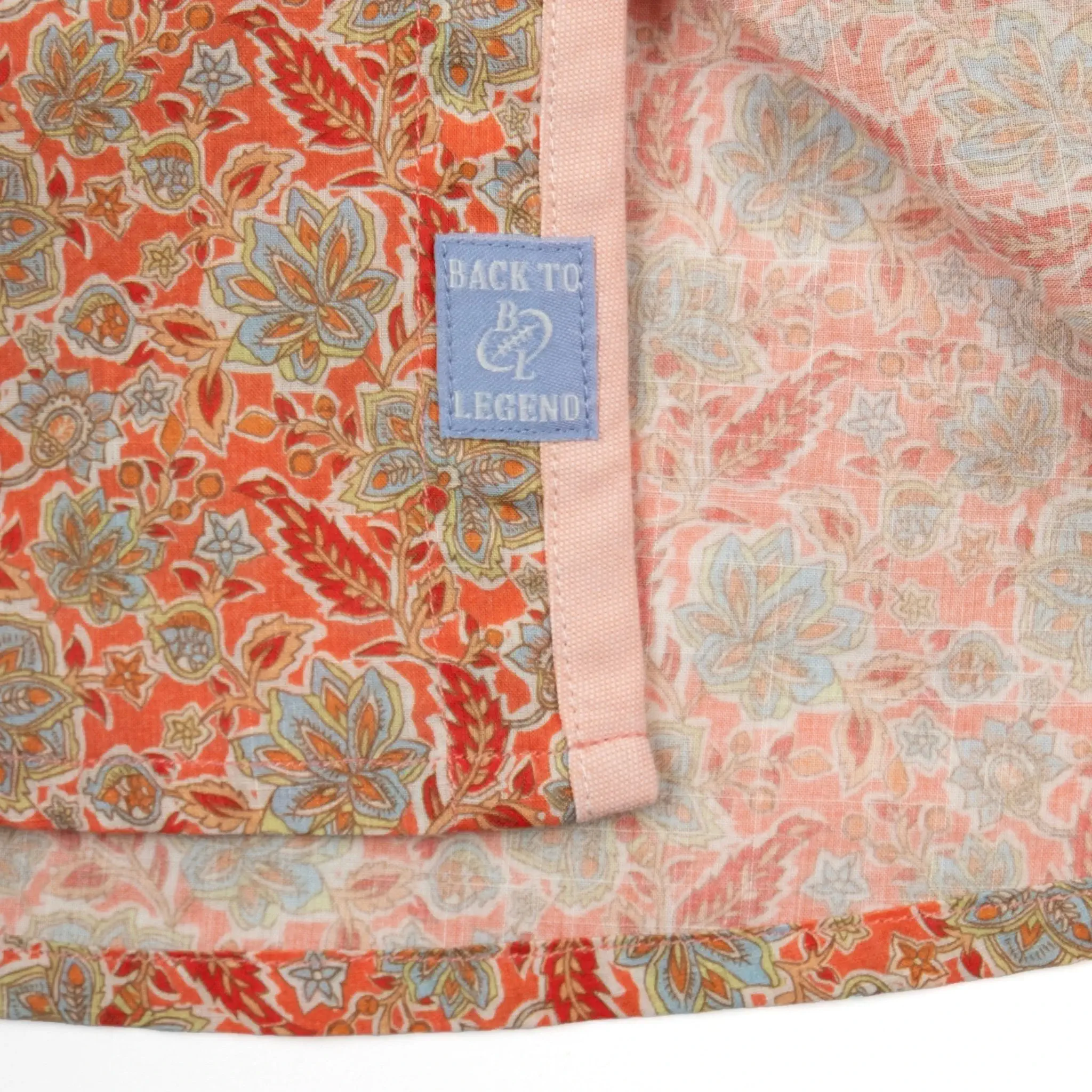 Chemise rose à motif floral - Image 7