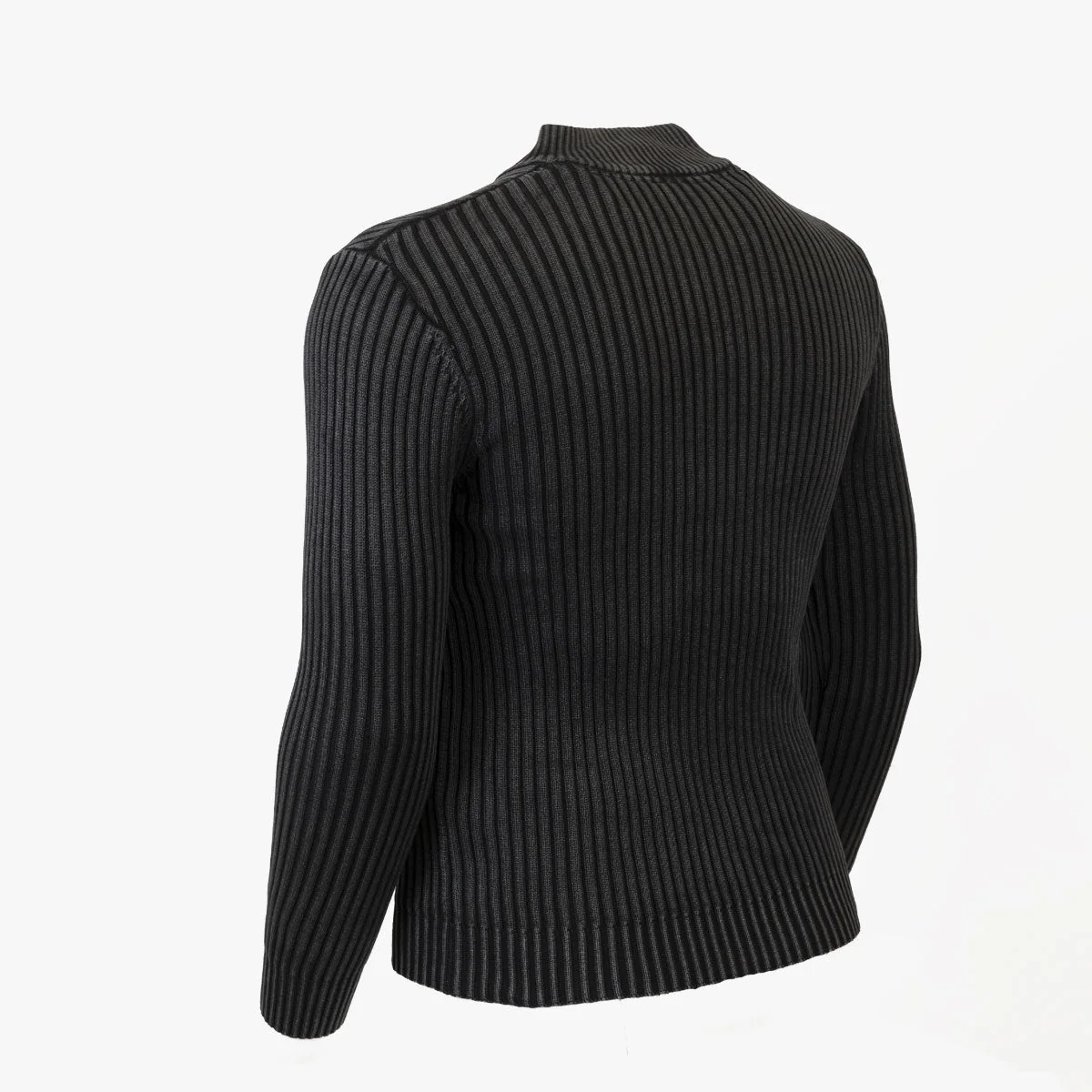 Gilet zippé noir - Image 2
