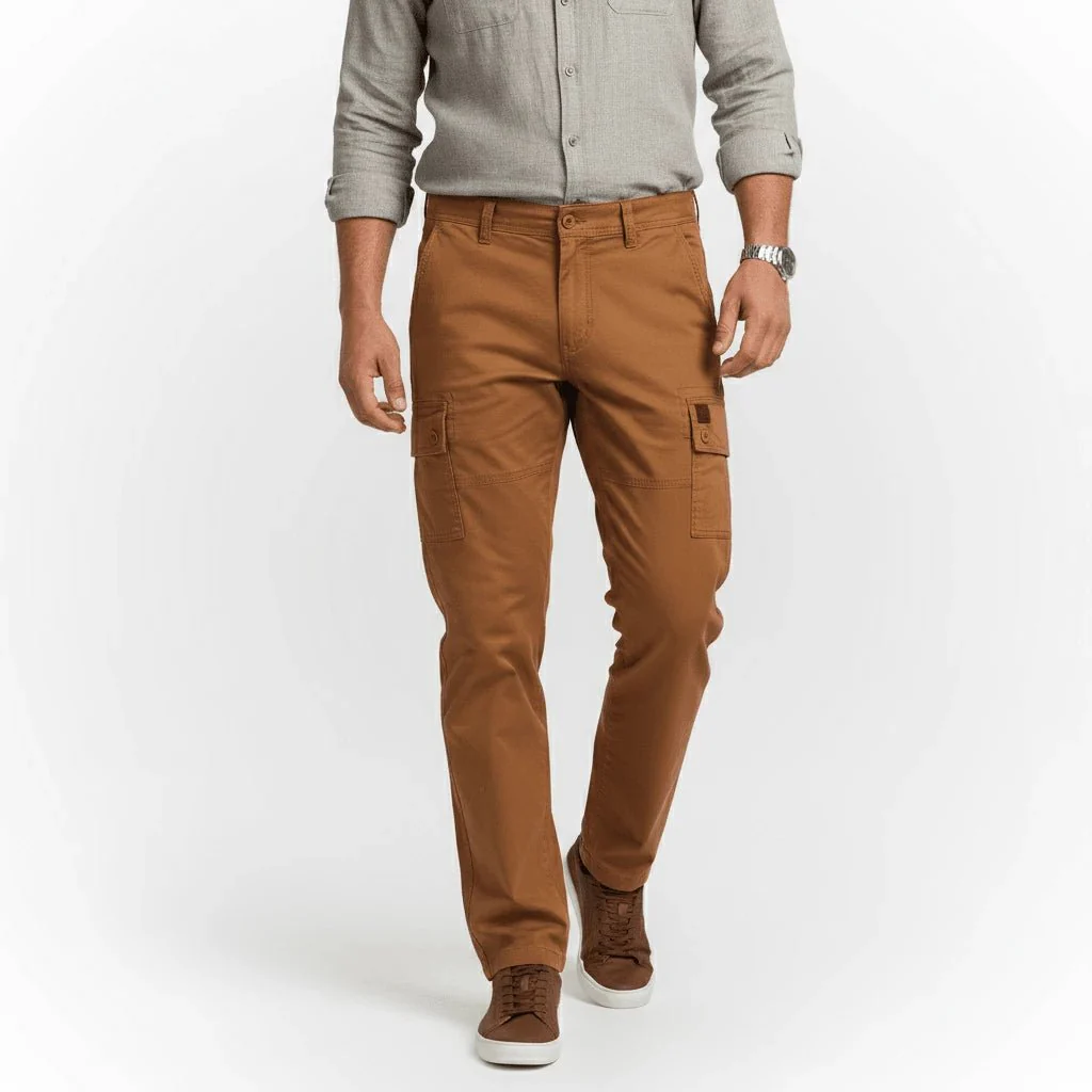 Pantalon cargo beige - Image 8