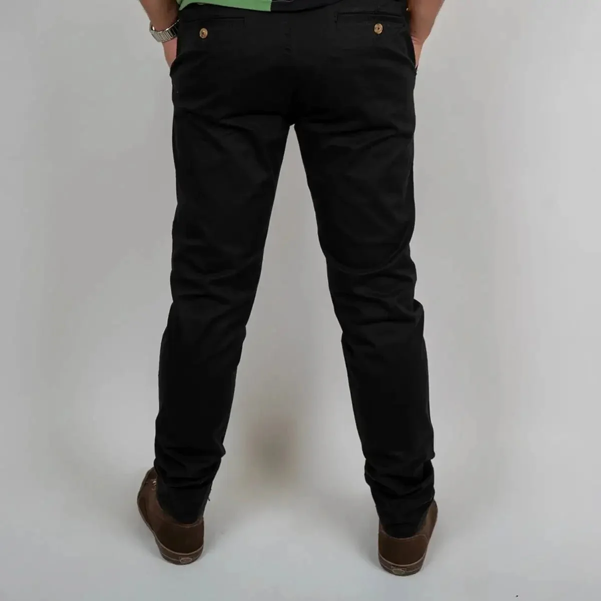 Pantalon chino noir - Image 4