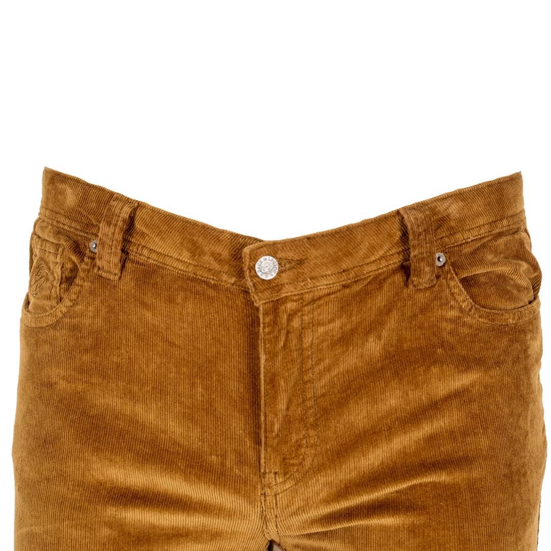 Pantalon 5 poches marron en velours - Image 6