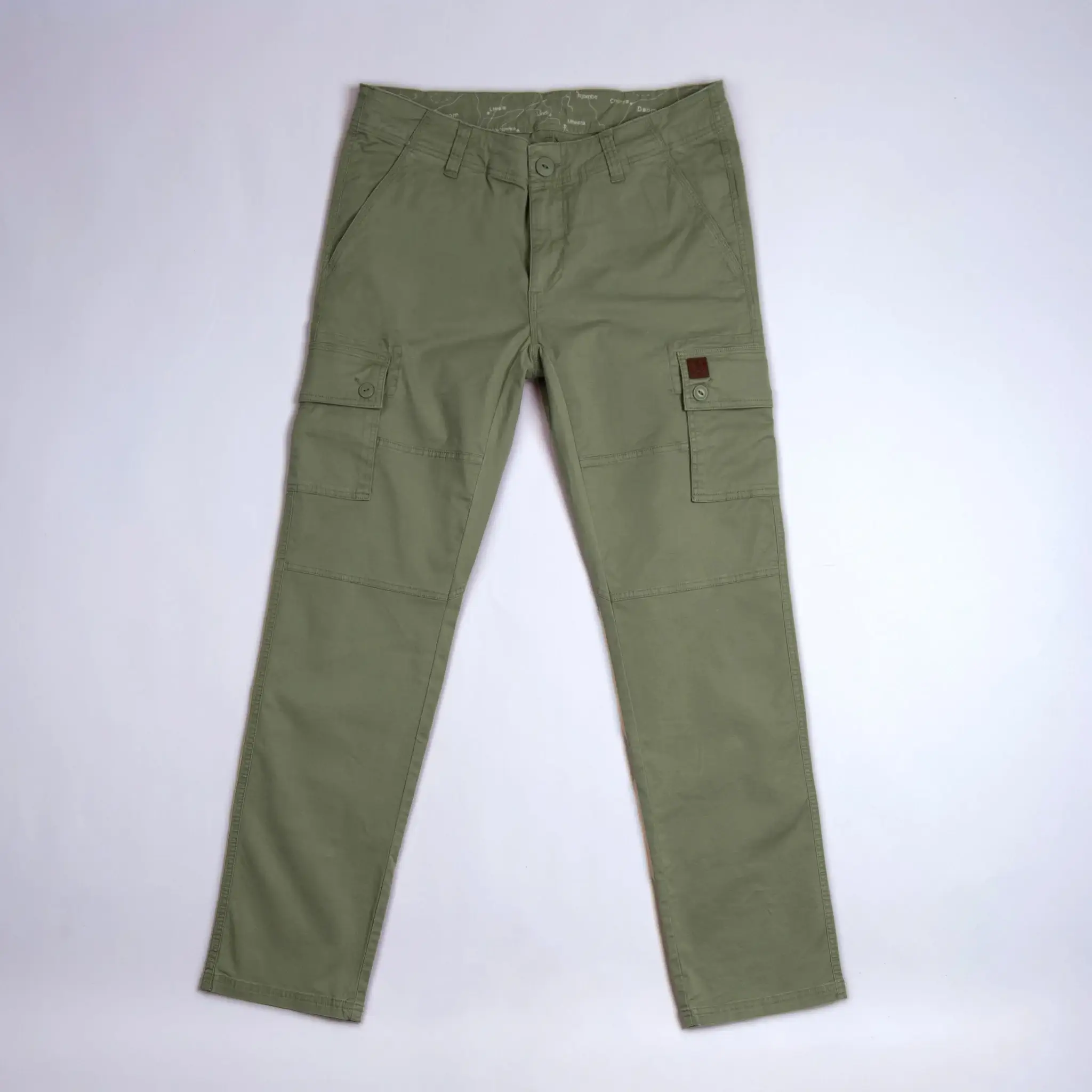 Pantalon cargo kaki - Image 5