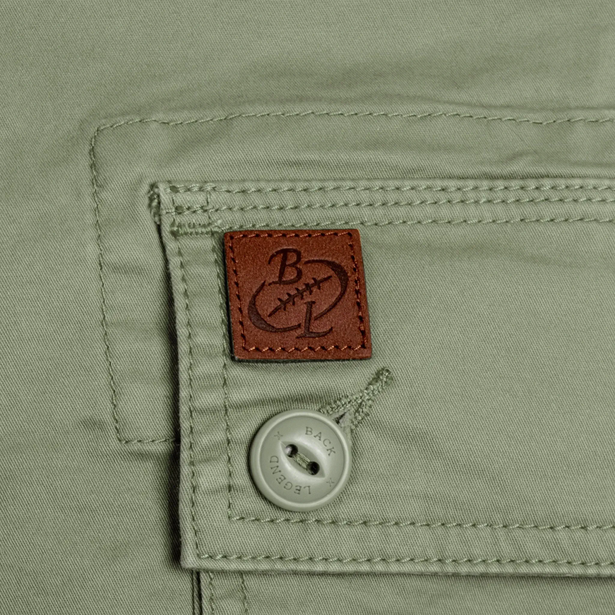 Pantalon cargo kaki - Image 7