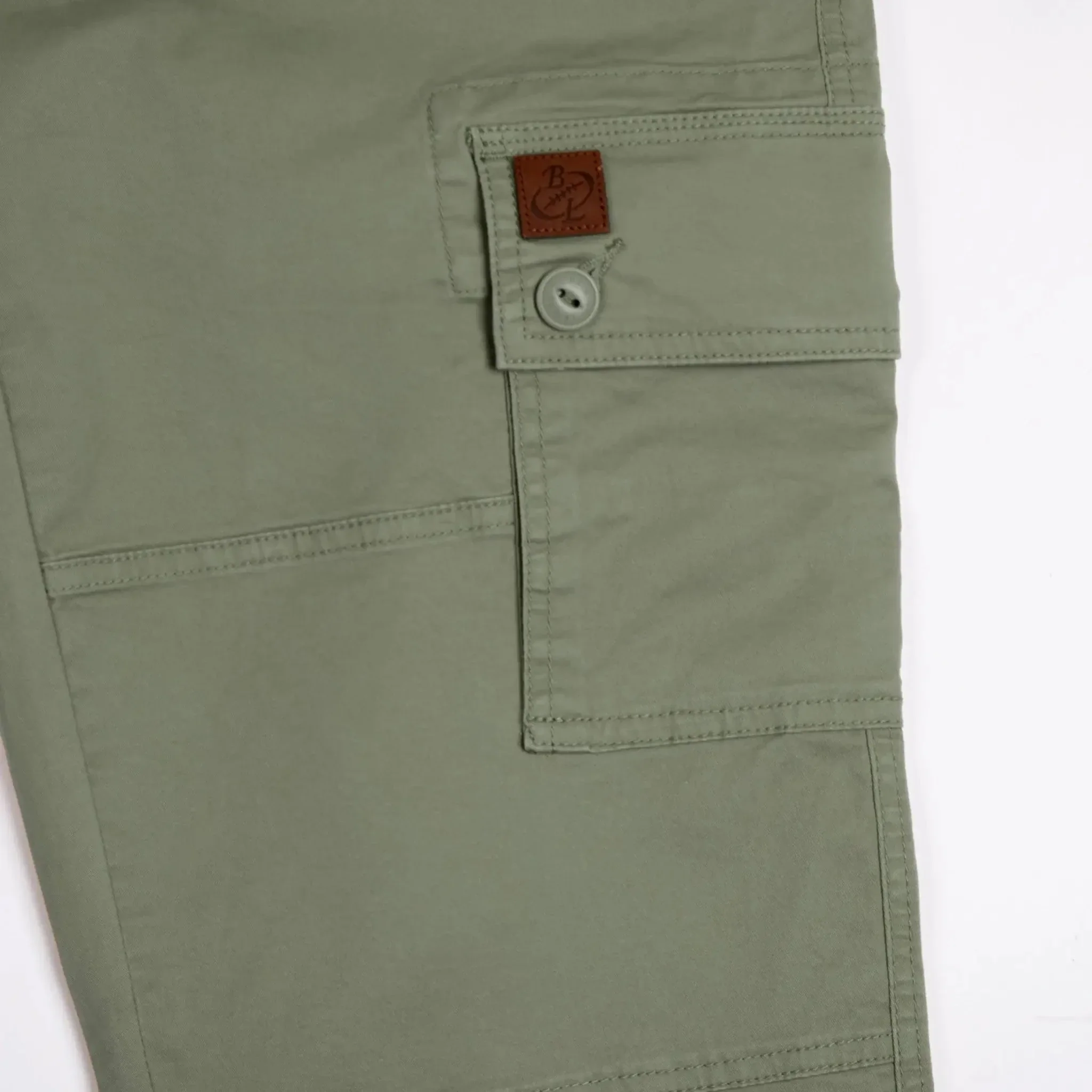 Pantalon cargo kaki - Image 8