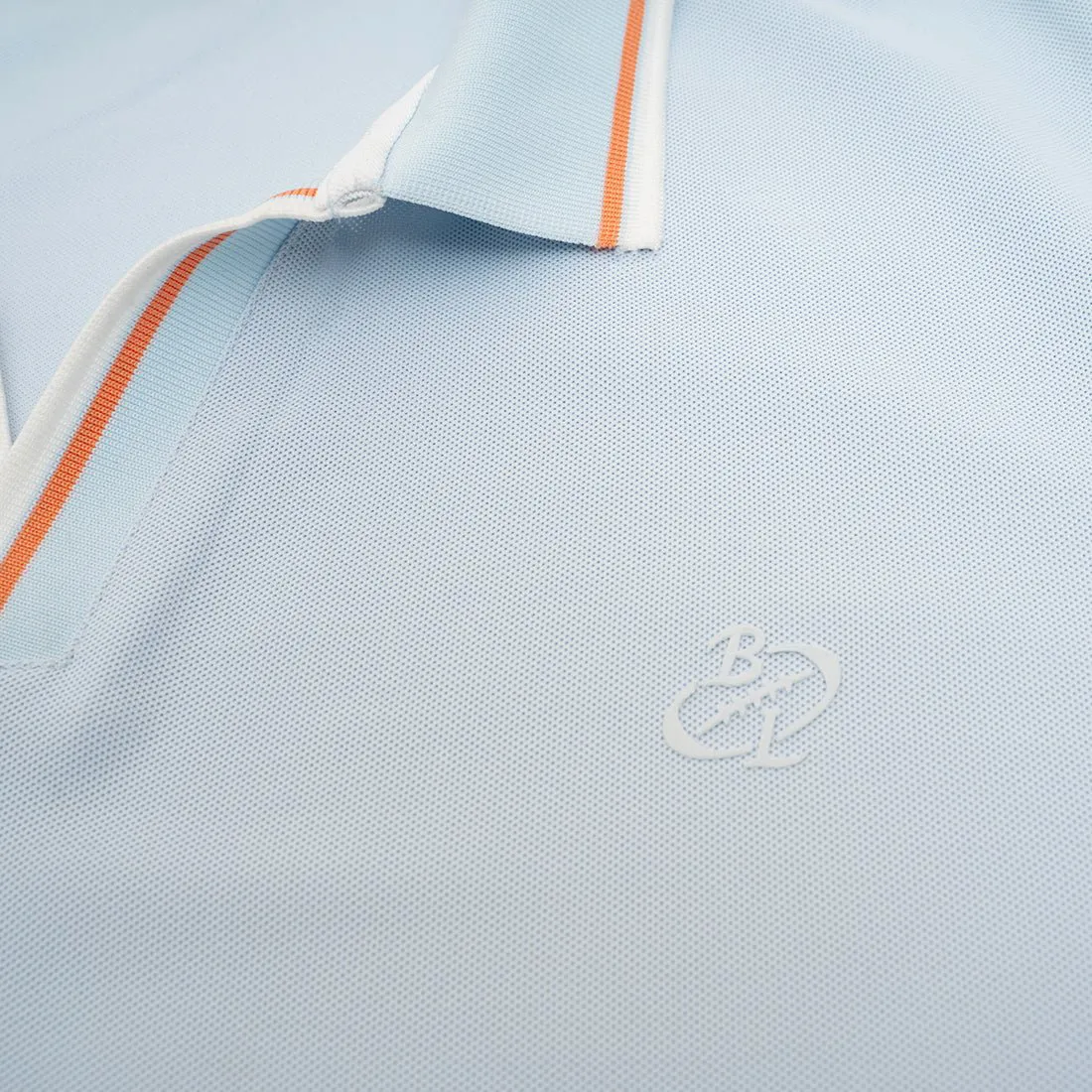 Polo anti UV bleu ciel - Image 4