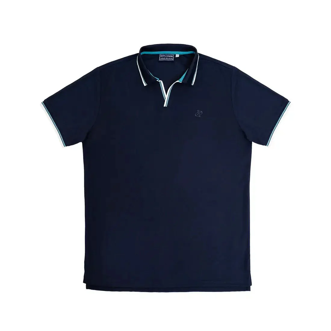 Polo anti UV bleu marine - Image 6