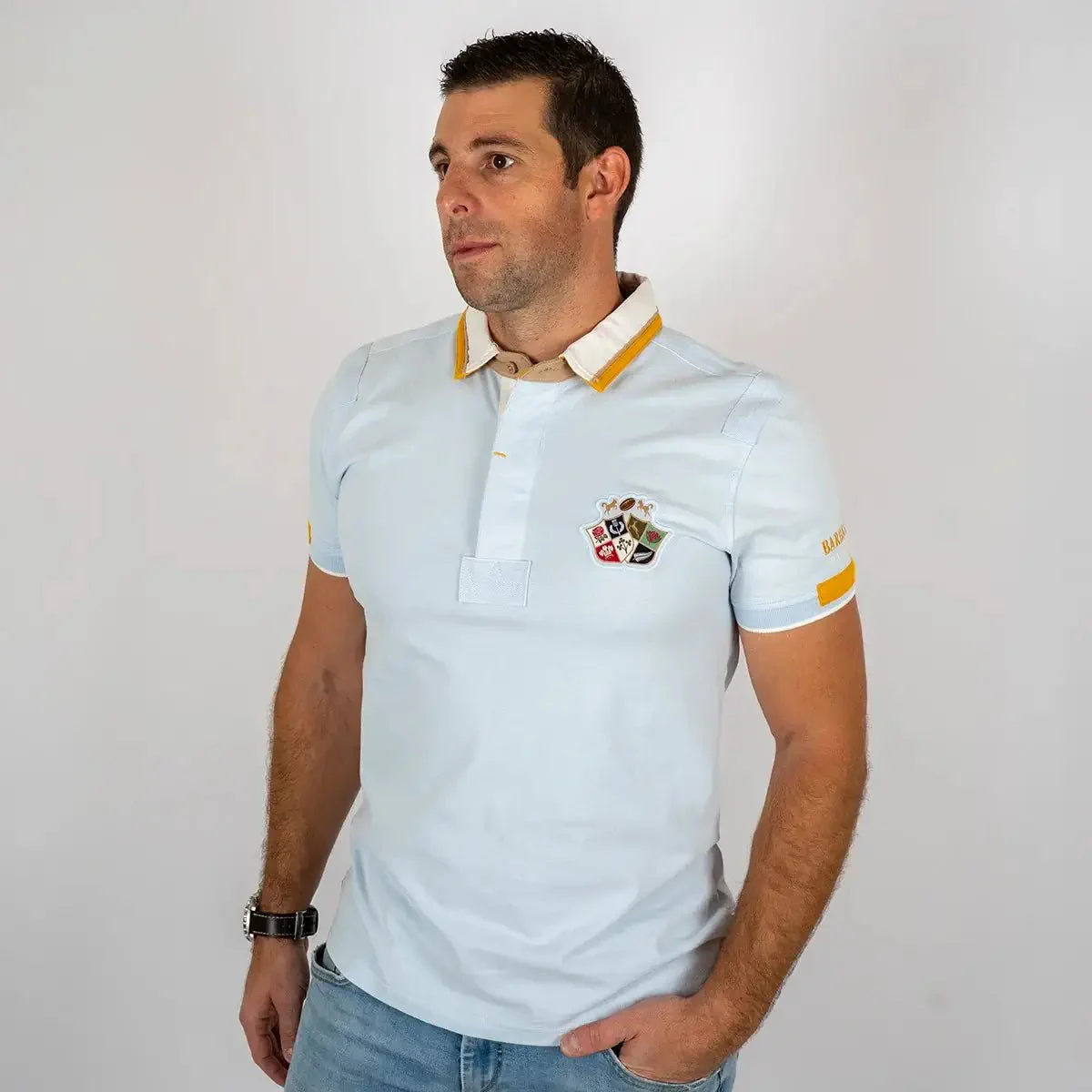 Polo Barbarians bleu clair ARGENTINE