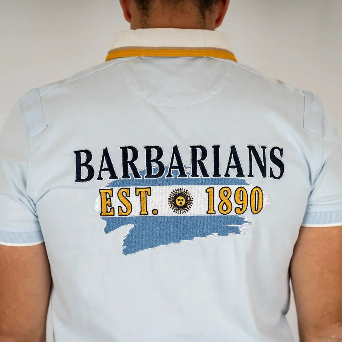 Polo Barbarians bleu clair ARGENTINE - Image 2