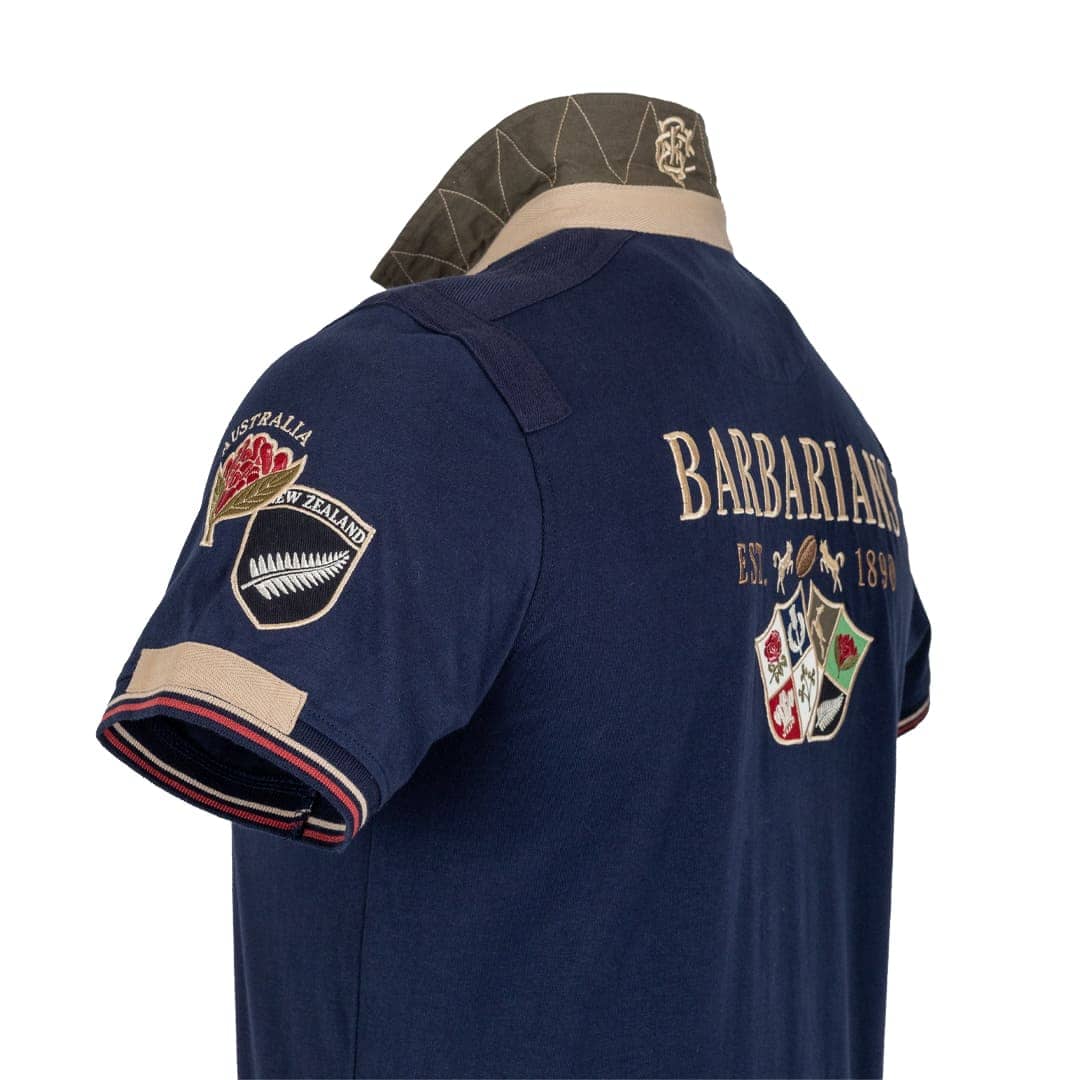 Polo Barbarians multi-nation bleu marine - Image 3