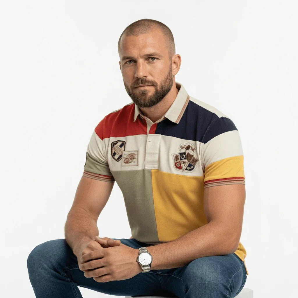 Polo Barbarians multicolore