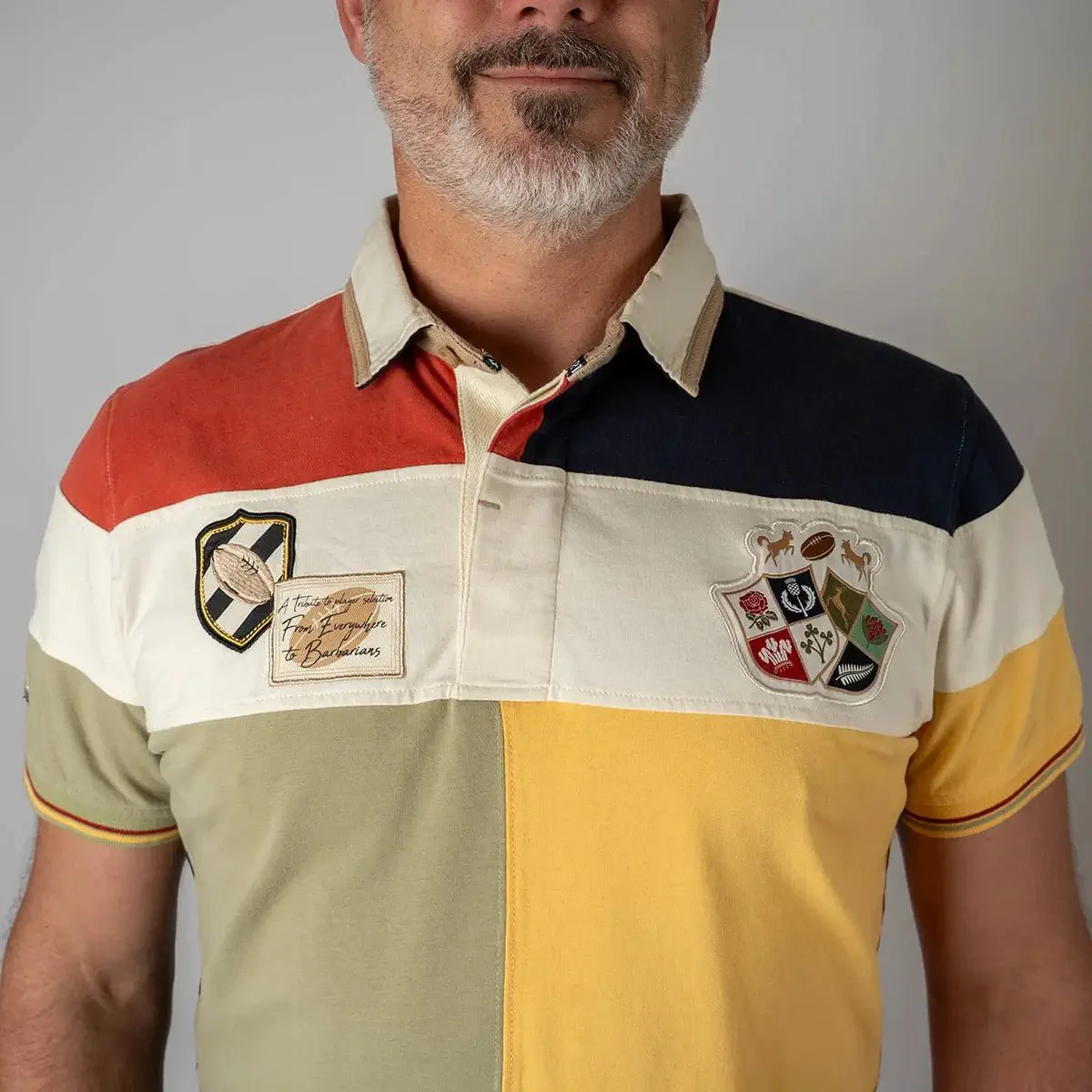 Polo Barbarians multicolore - Image 3