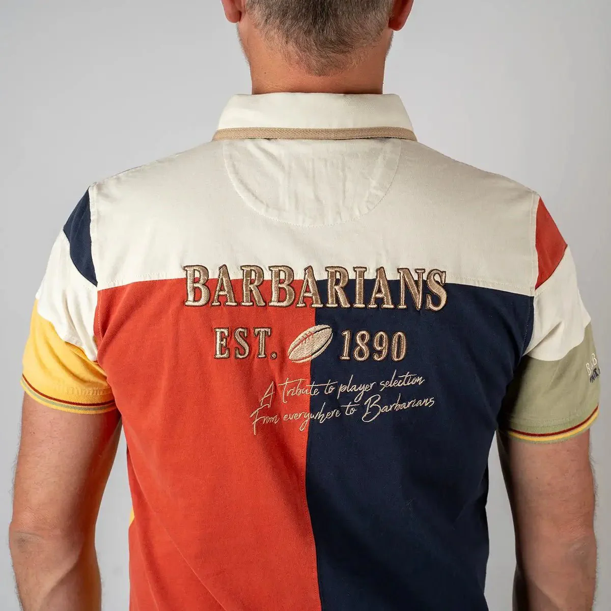 Polo Barbarians multicolore - Image 4