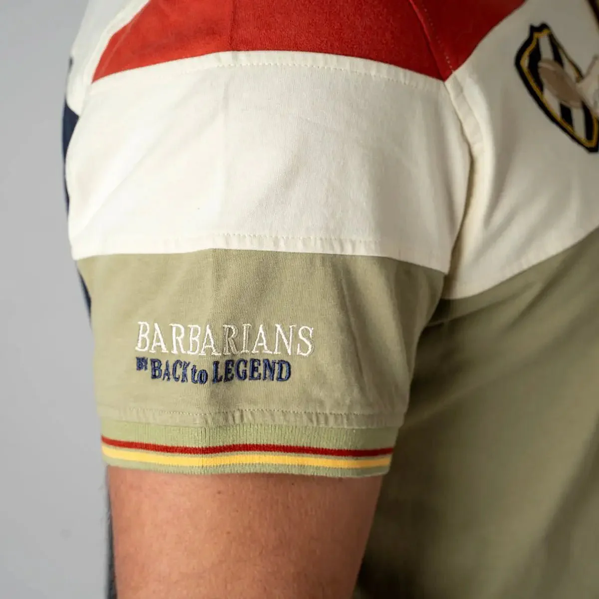 Polo Barbarians multicolore - Image 5