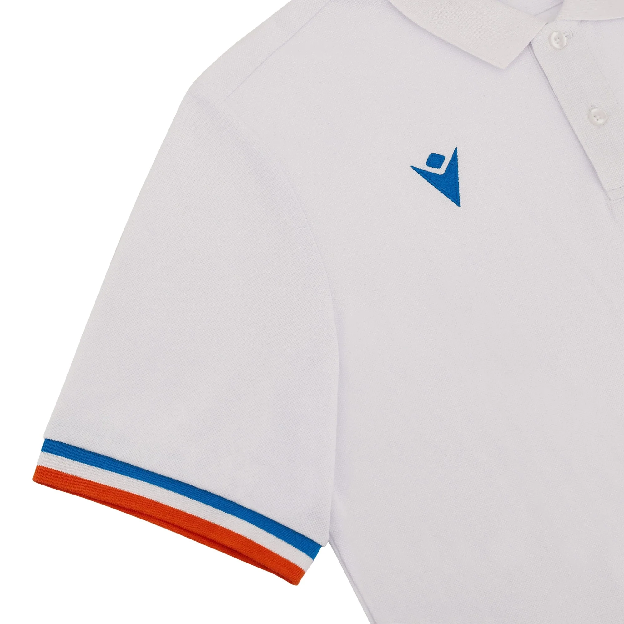 Polo blanc Macron RWC France 2023 - Image 5