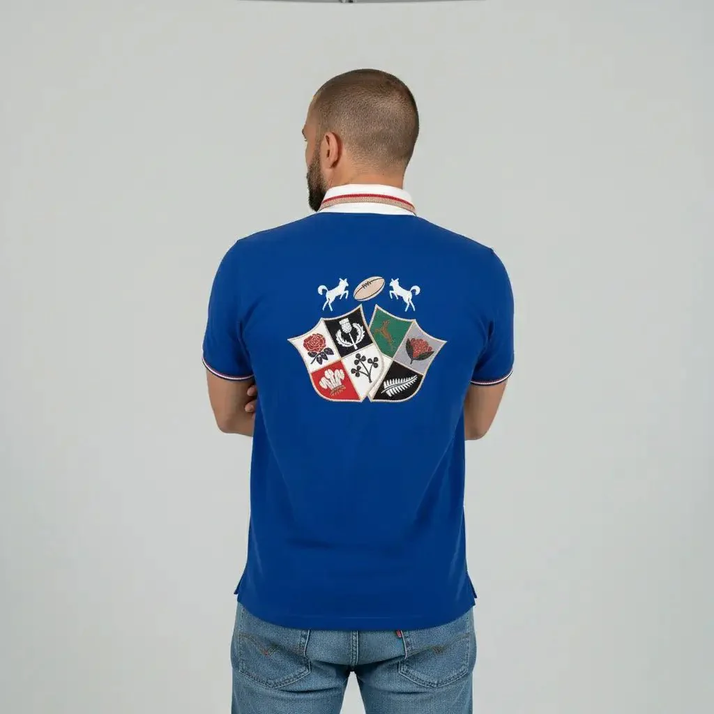 Polo bleu roi Barbarians - Image 2